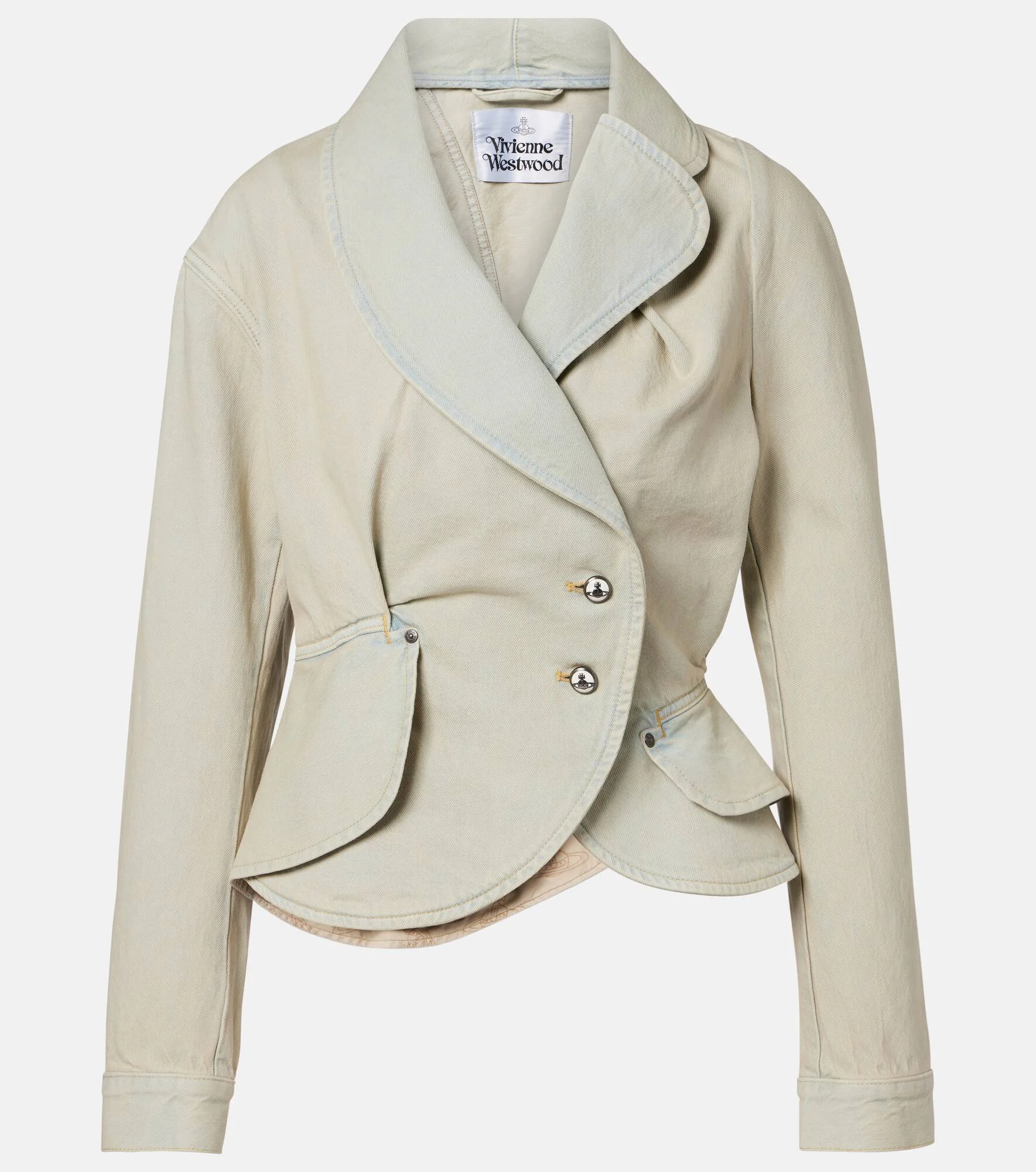 Stormy faded denim jacket - 1