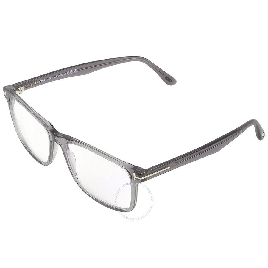 Tom Ford Blue Light Block Rectangular Men's Eyeglasses FT5752-B 020 55 - 2