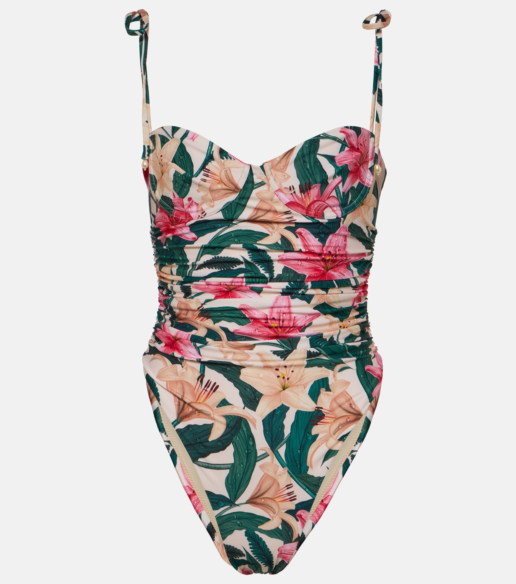 Rábano Rocío floral swimsuit - 1