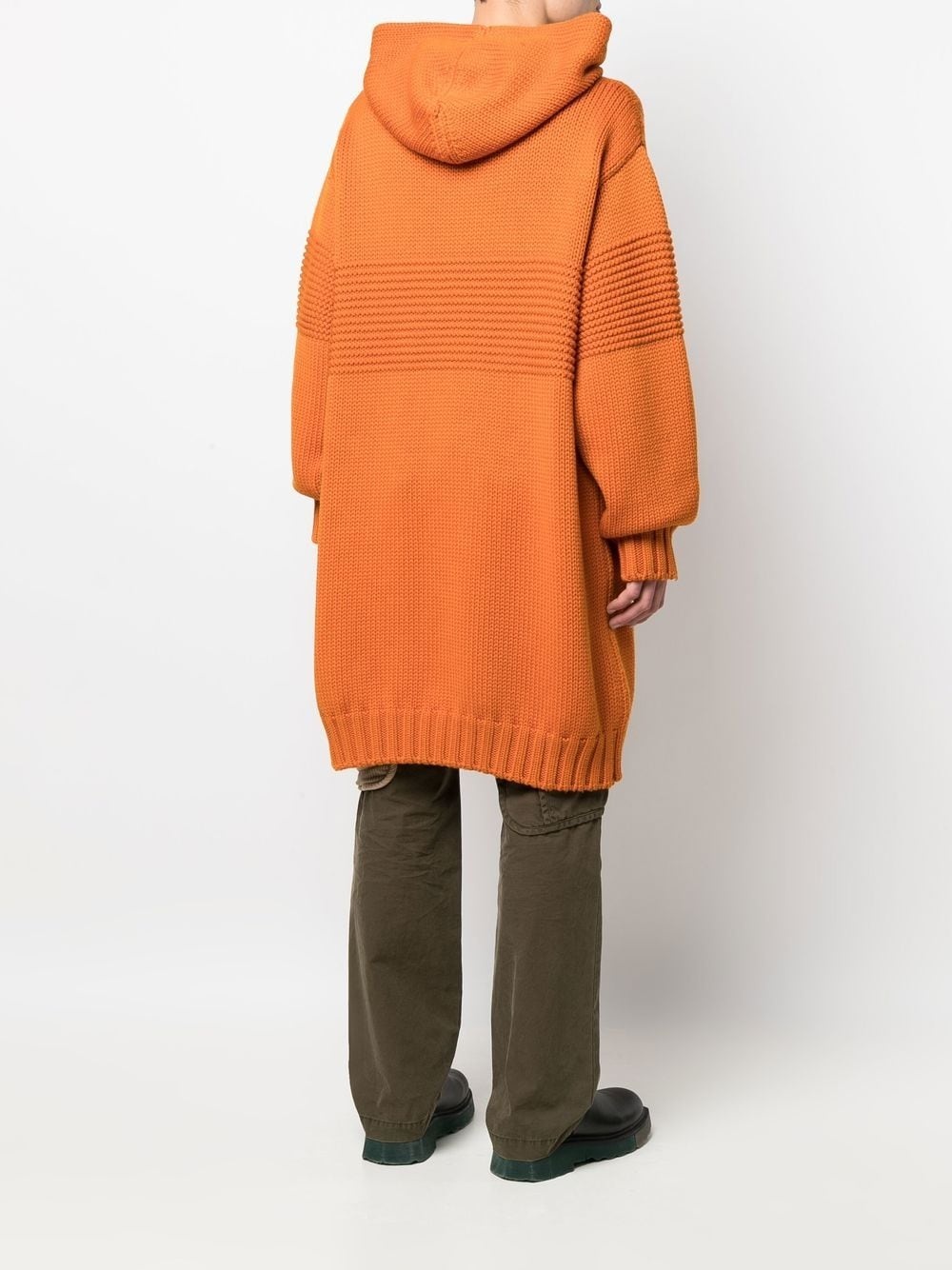 hooded wool jumper - 4