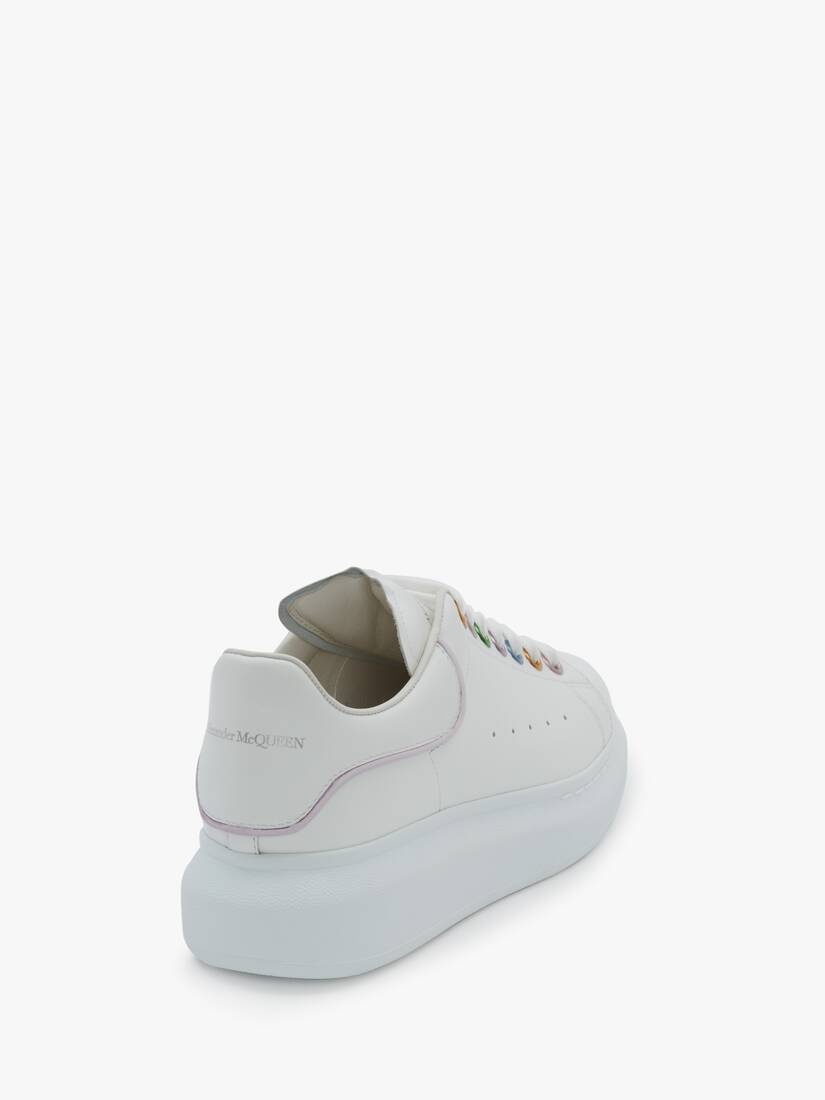 Oversized Sneaker in White - 3