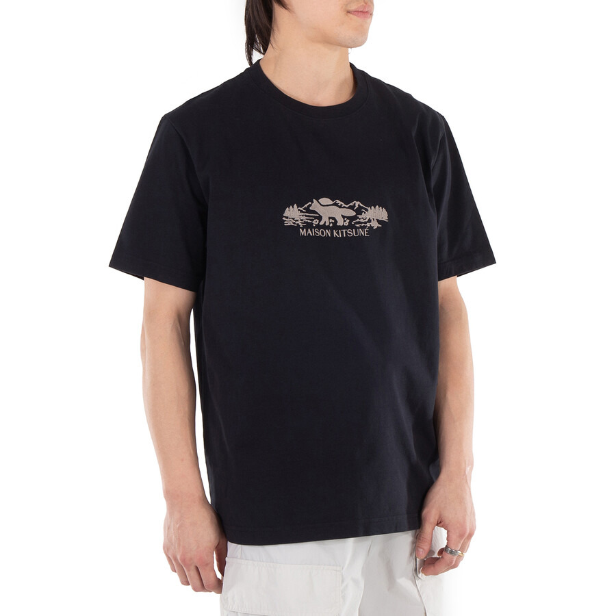 Maison Kitsune Outdoor Profile Fox T-Shirt - 4