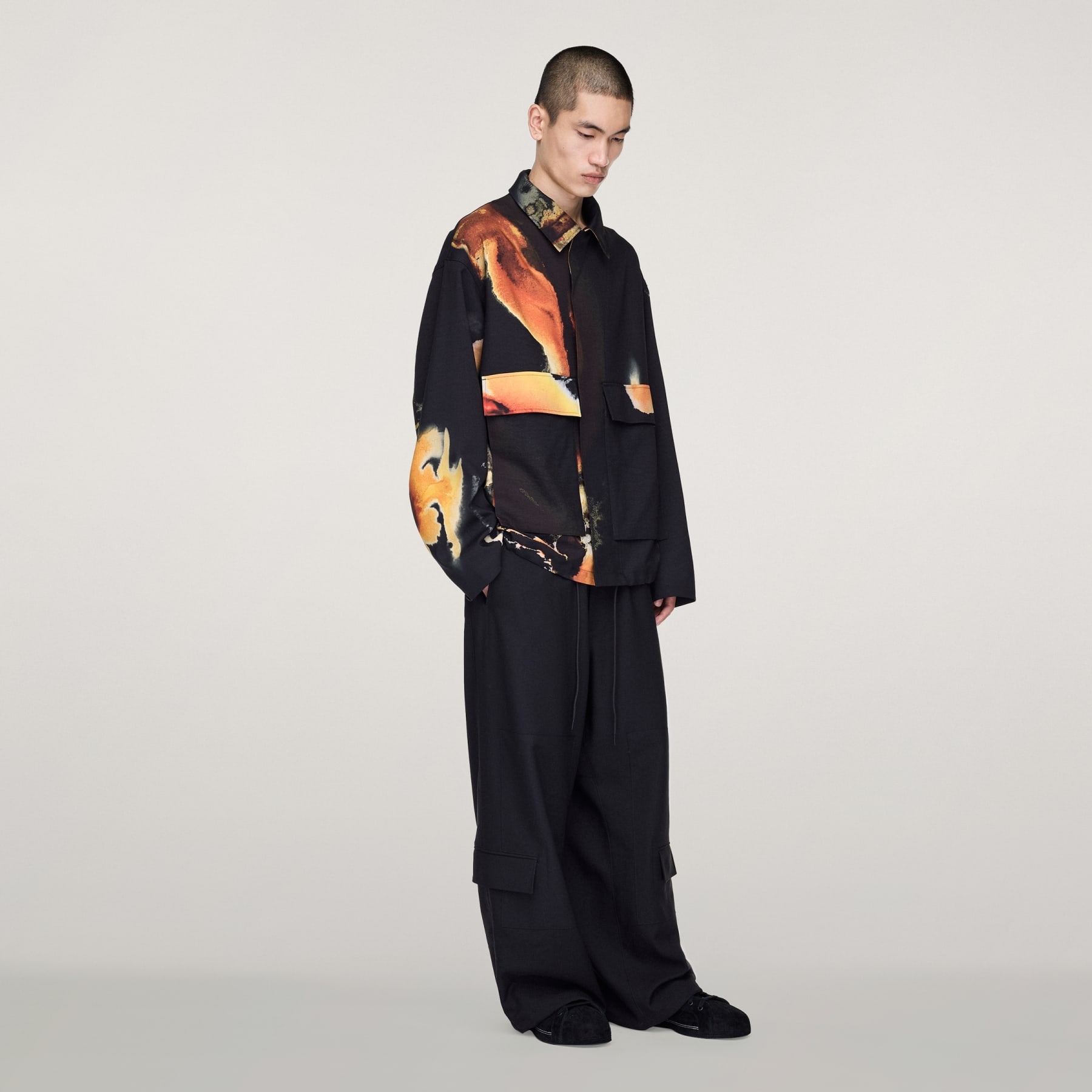 Y-3 AOP Sport Uniform Coach Jacket - 5
