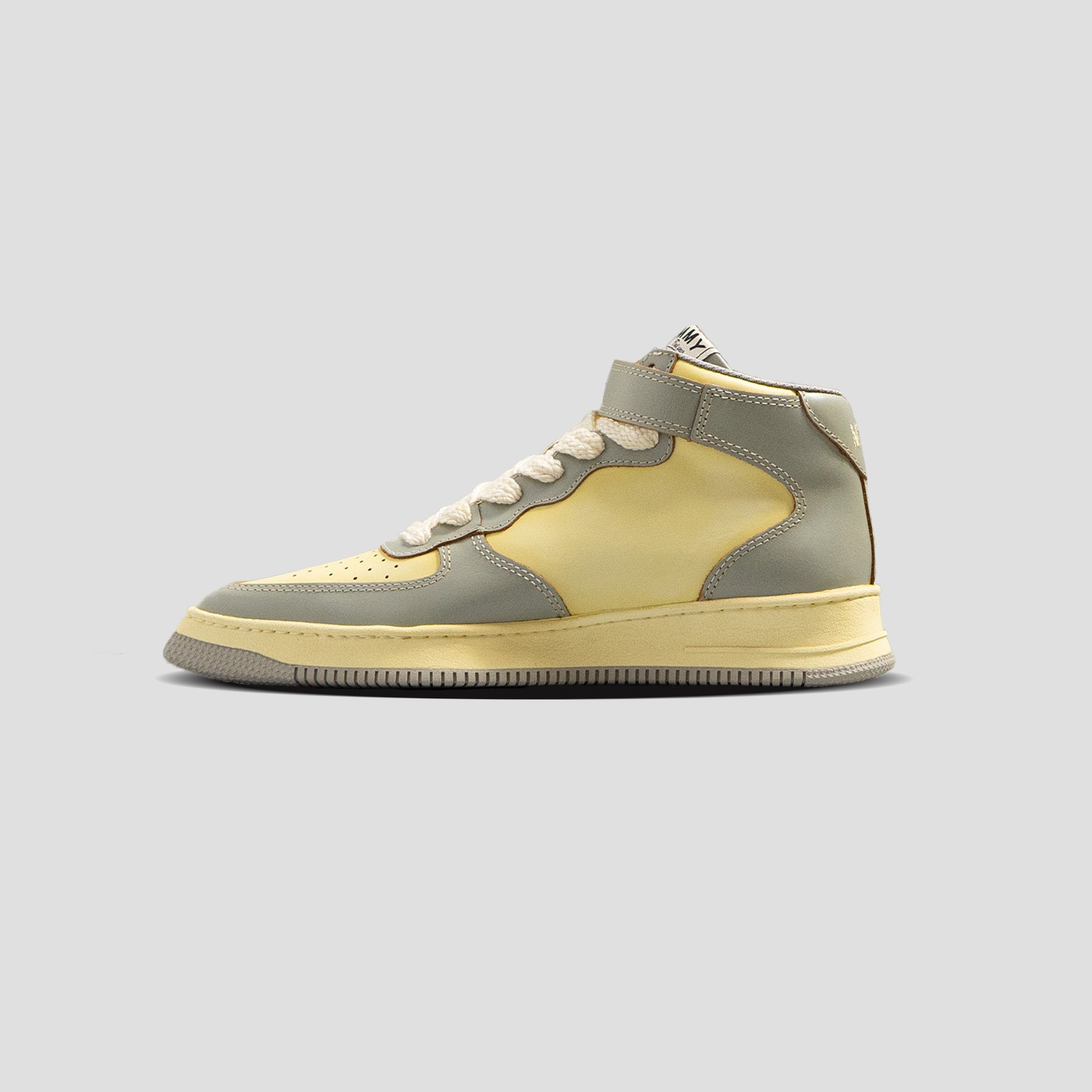 ROSY OG SOLE MID-TOP LEATHER SNEAKERS - 5