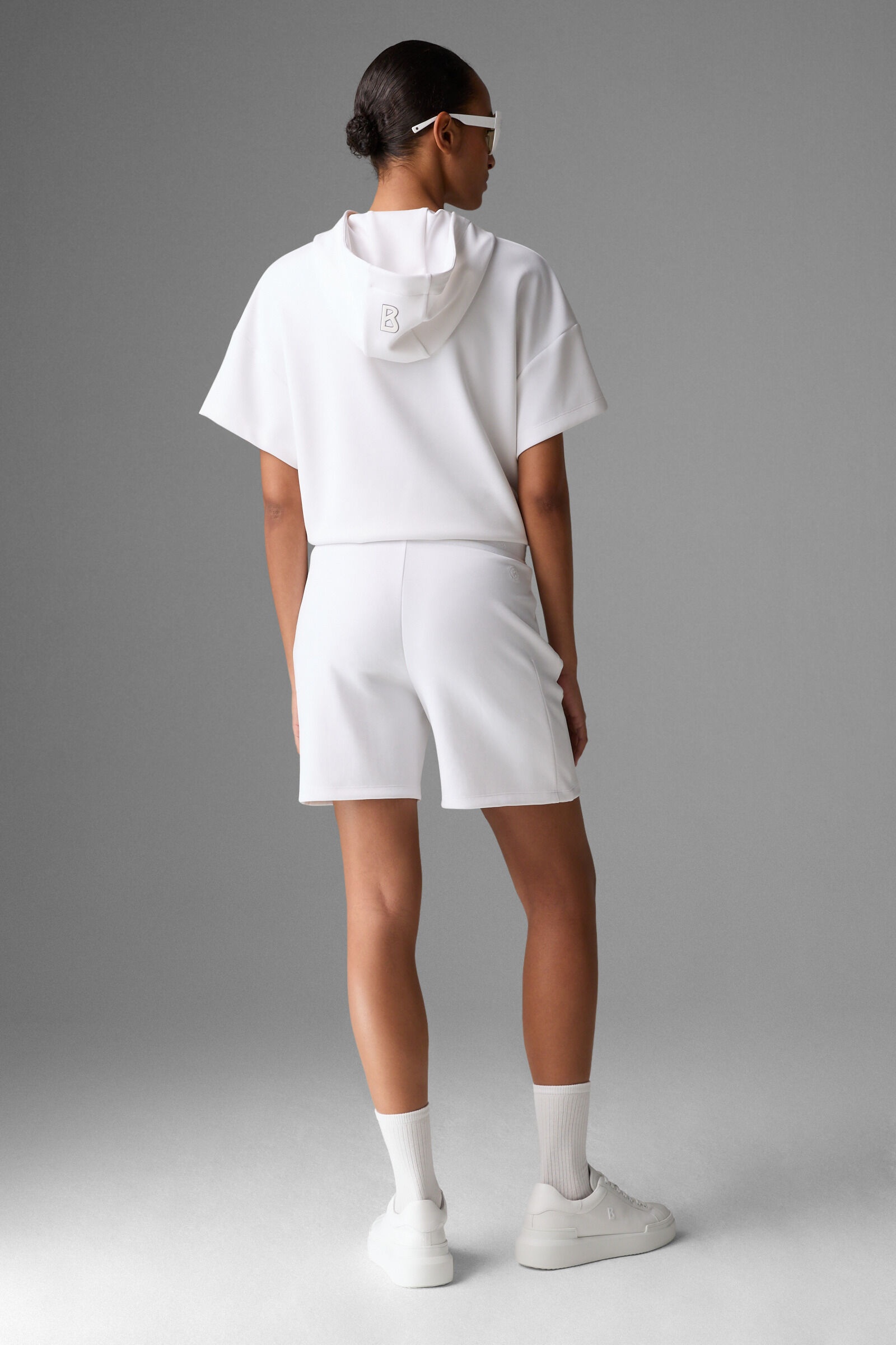 Indra Sweat shorts in White - 3