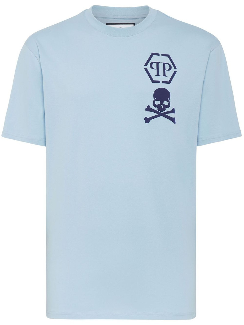 logo-print cotton T-shirt 1