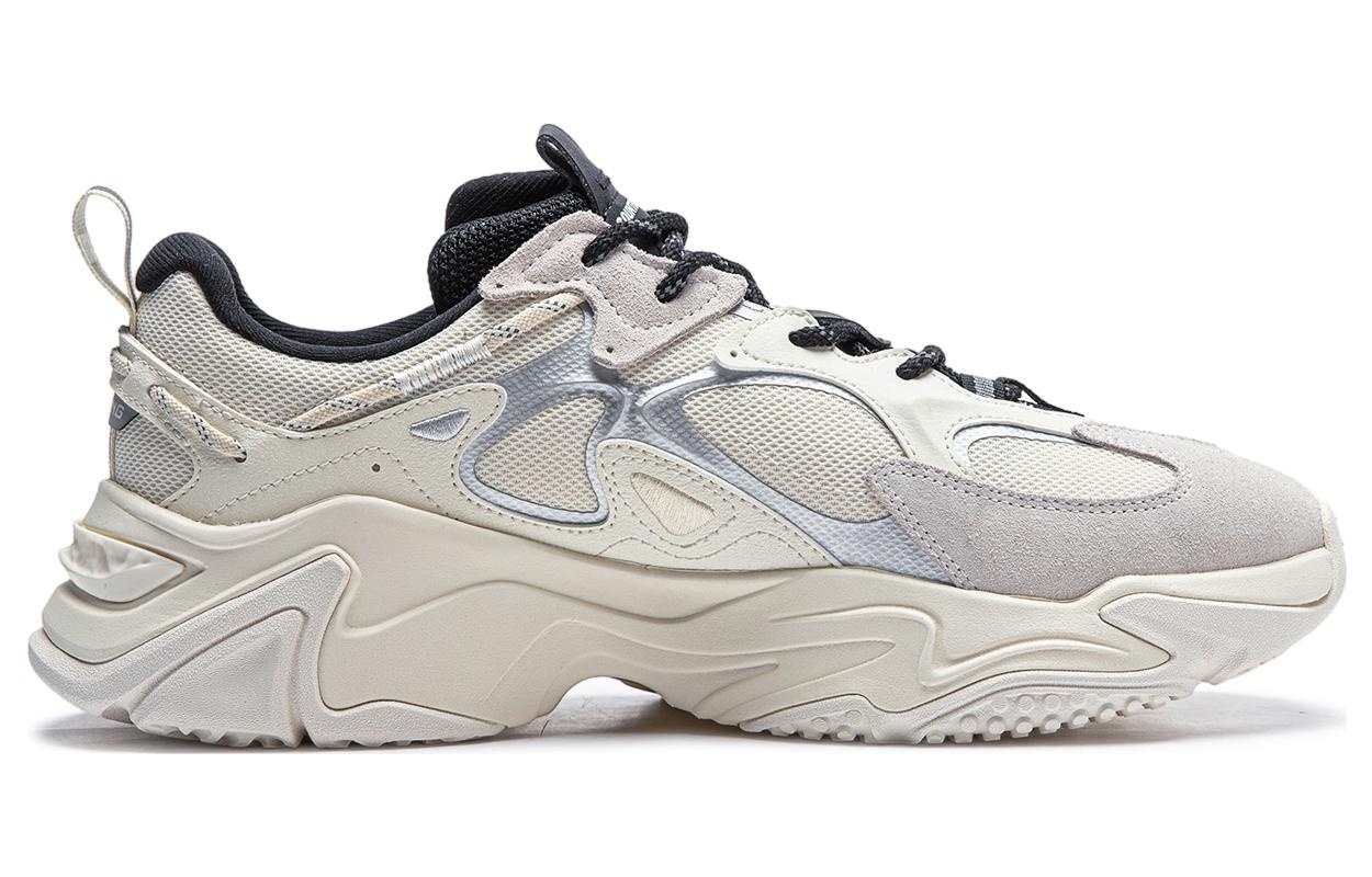 (WMNS) Li-Ning Counterflow Qianxingce 2 'White Silver Grey' AGLT168-2 - 2