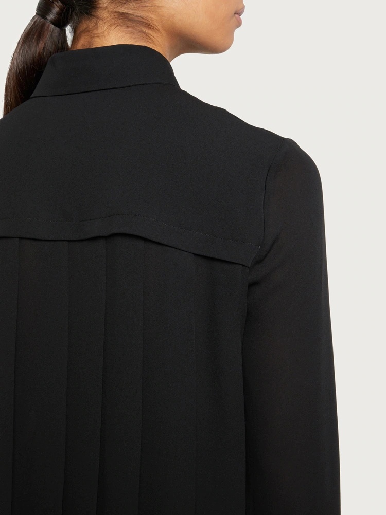 SILK GEORGETTE SHIRT - 4