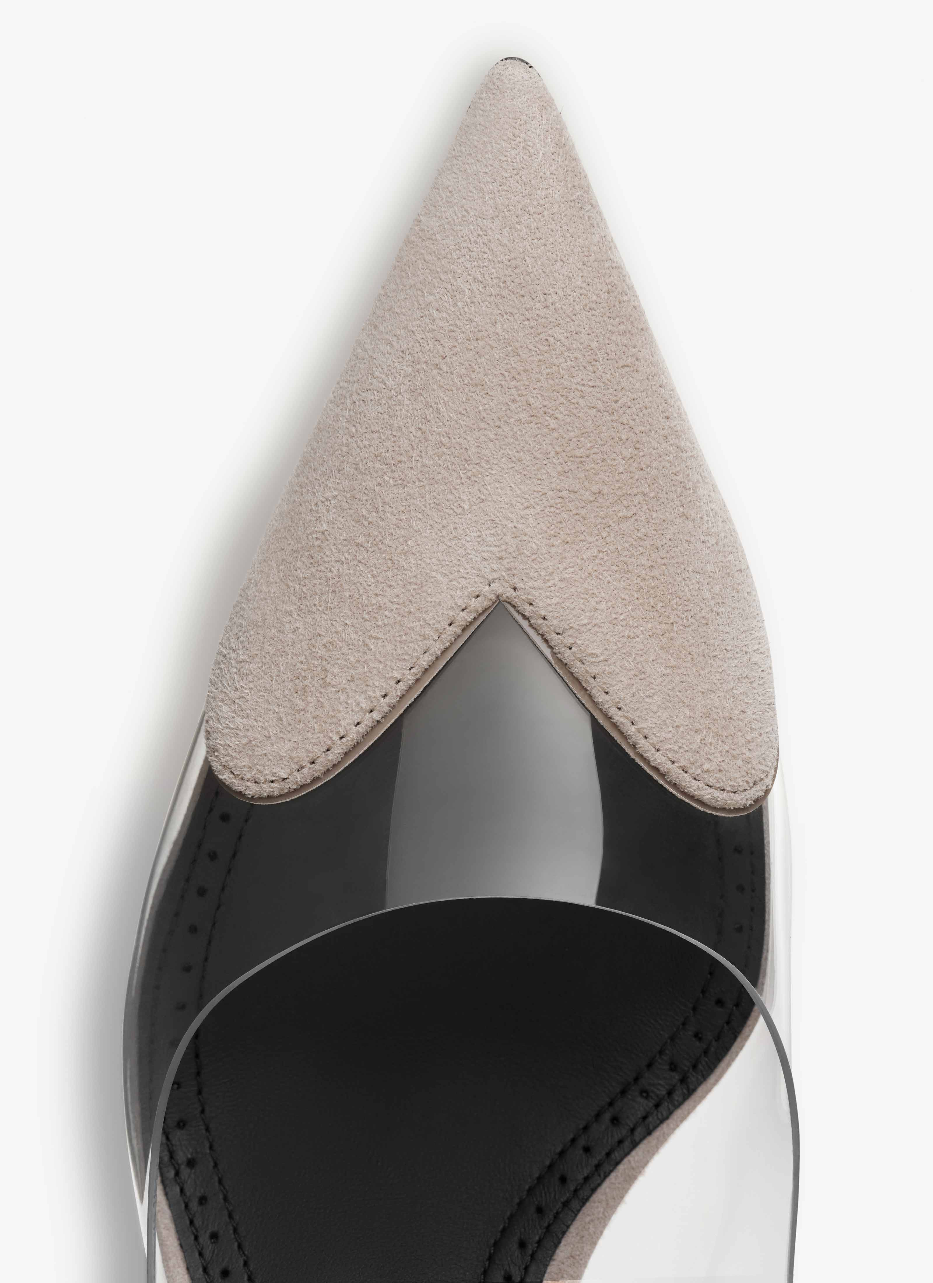 LE CŒUR SLINGBACKS IN SUEDE GOATSKIN - 4