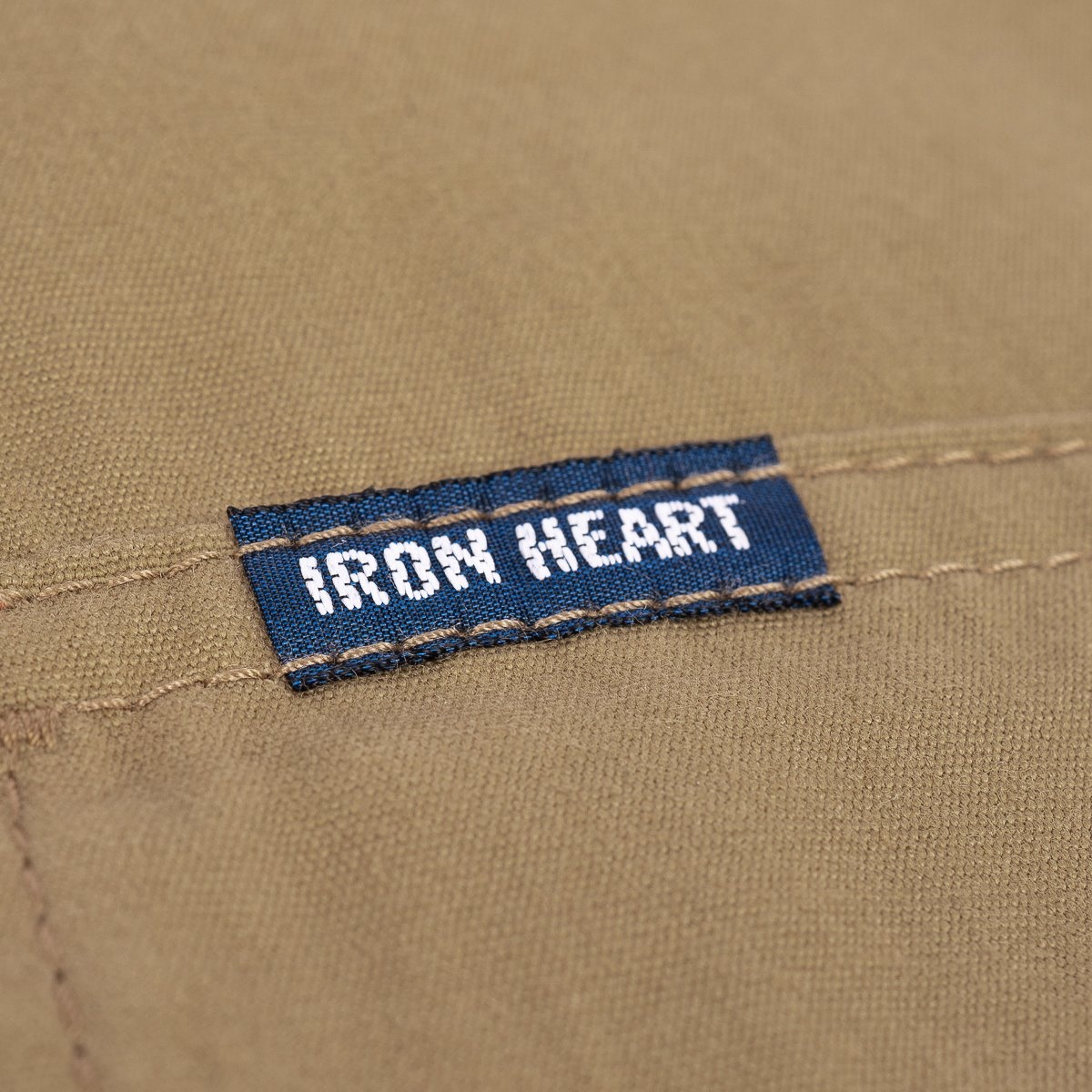 IHSH-394-KHA 7oz Fatigue Cloth Western Shirt - Khaki - 8