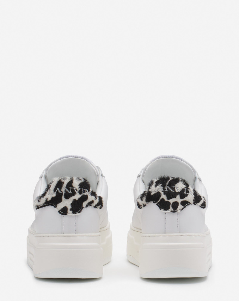 DDB0 LEATHER PLATFORM SNEAKERS 4
