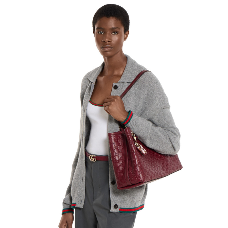 GG Emblem large tote bag 3