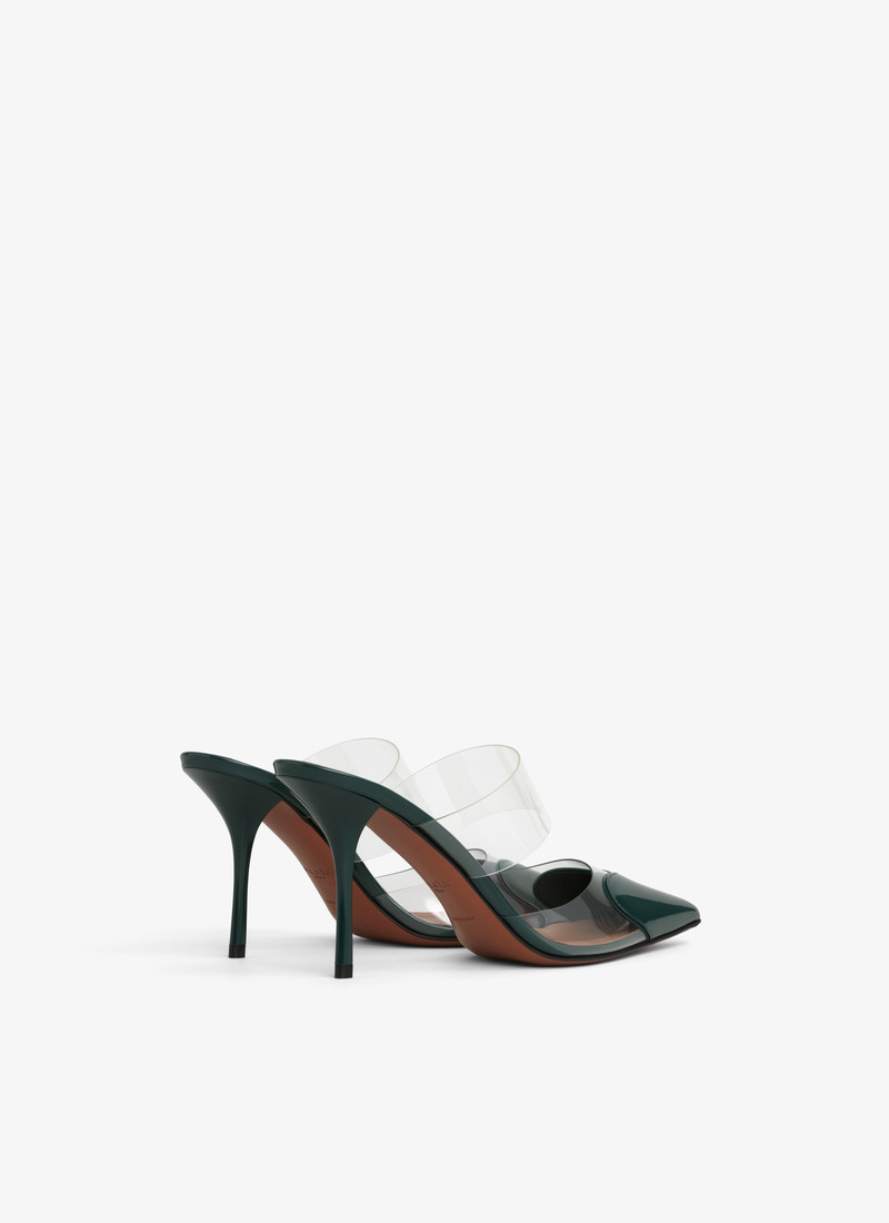 Alaïa LE CŒUR MULES IN PATENT CALFSKIN outlook