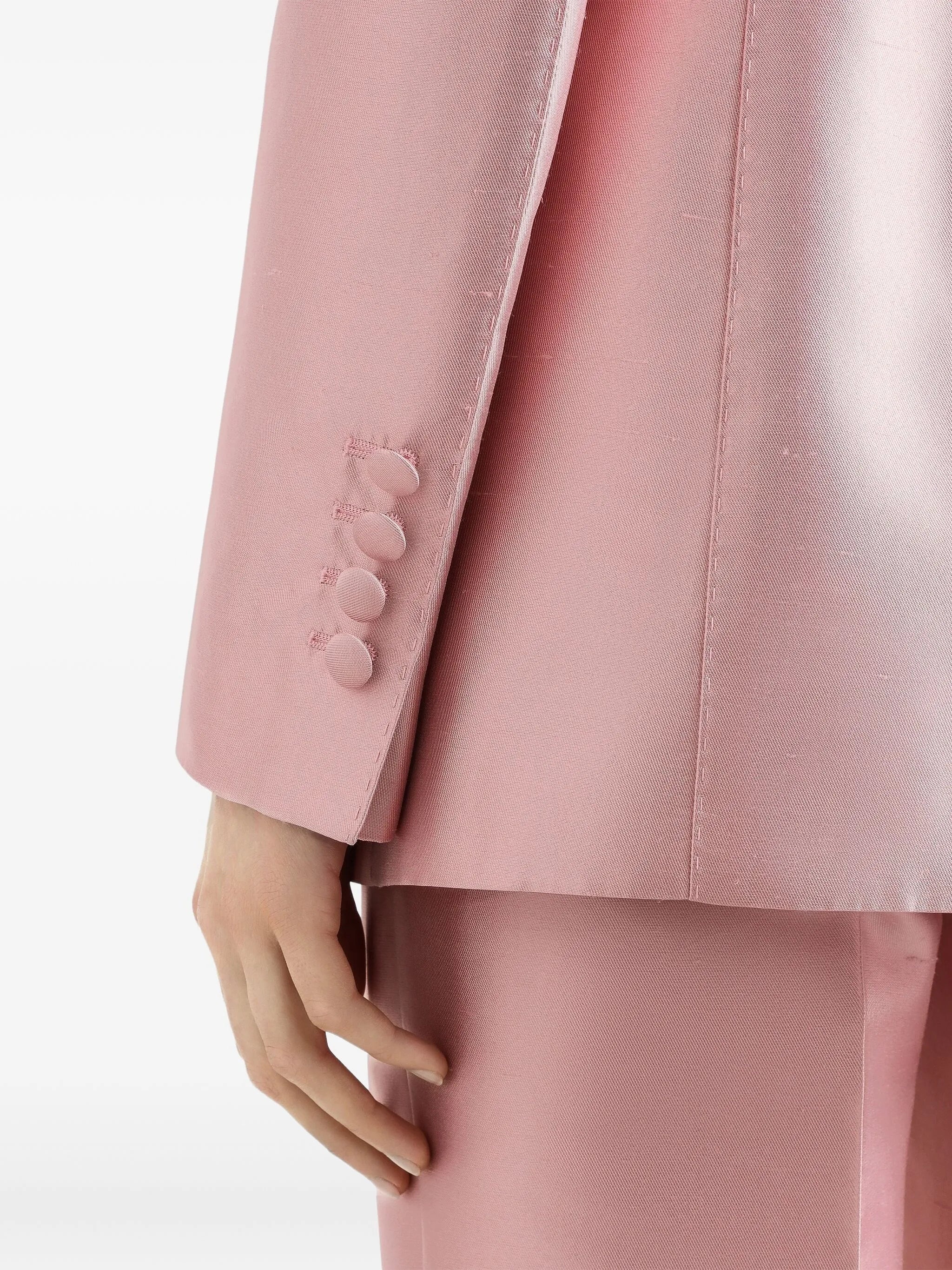 Dolce & Gabbana Satin Tailored Blazer - 4