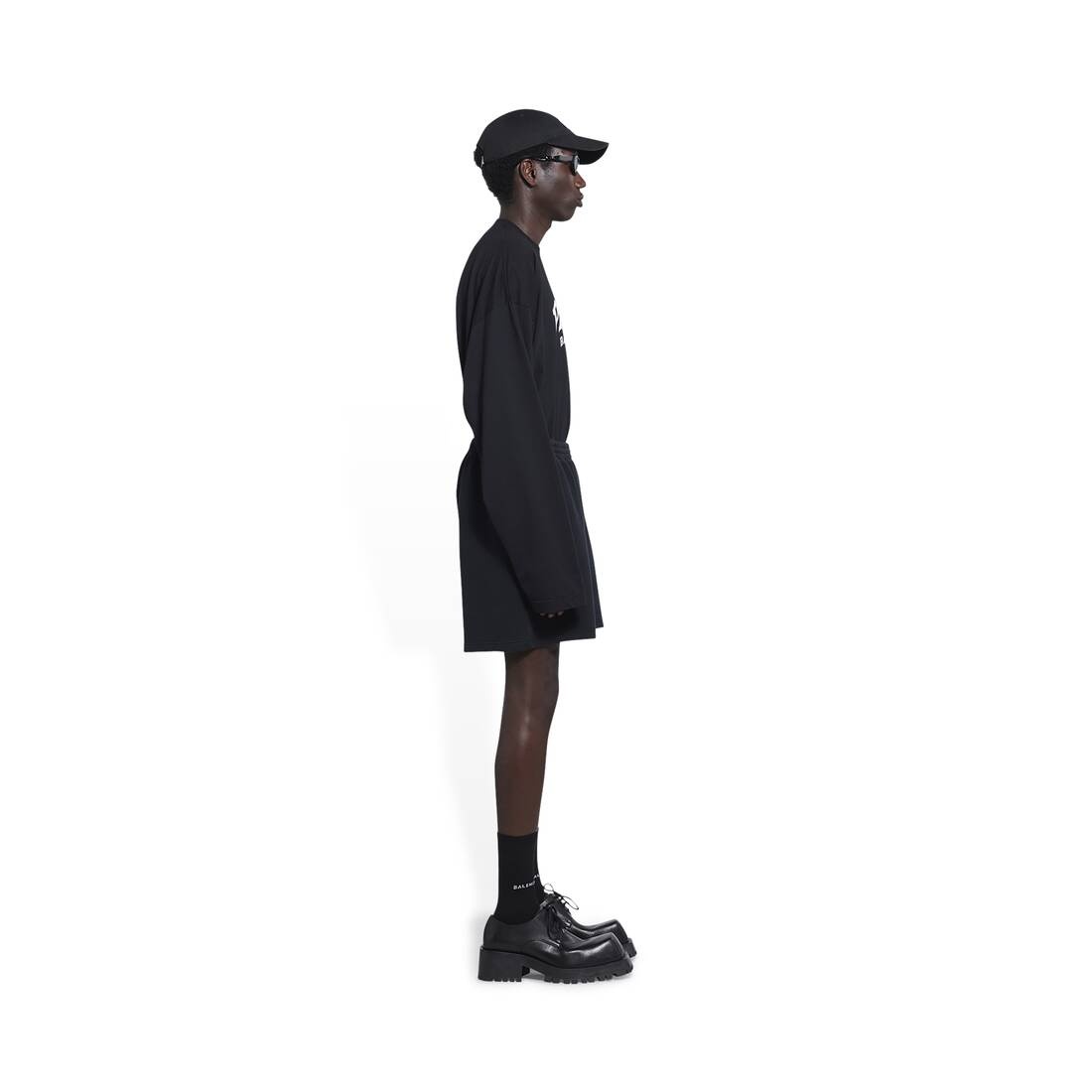 Men's Cities Dubai Sweat Shorts in Black - 2
