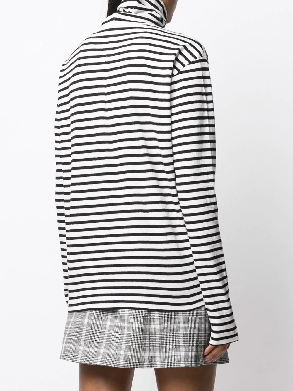 striped roll-neck top - 4