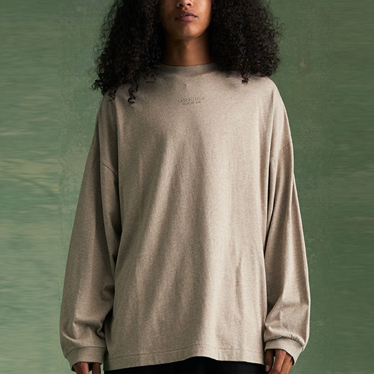 Fear of God Essentials FW23 Long Sleeve Tee 'Core Heather' 125BT232014F - 5