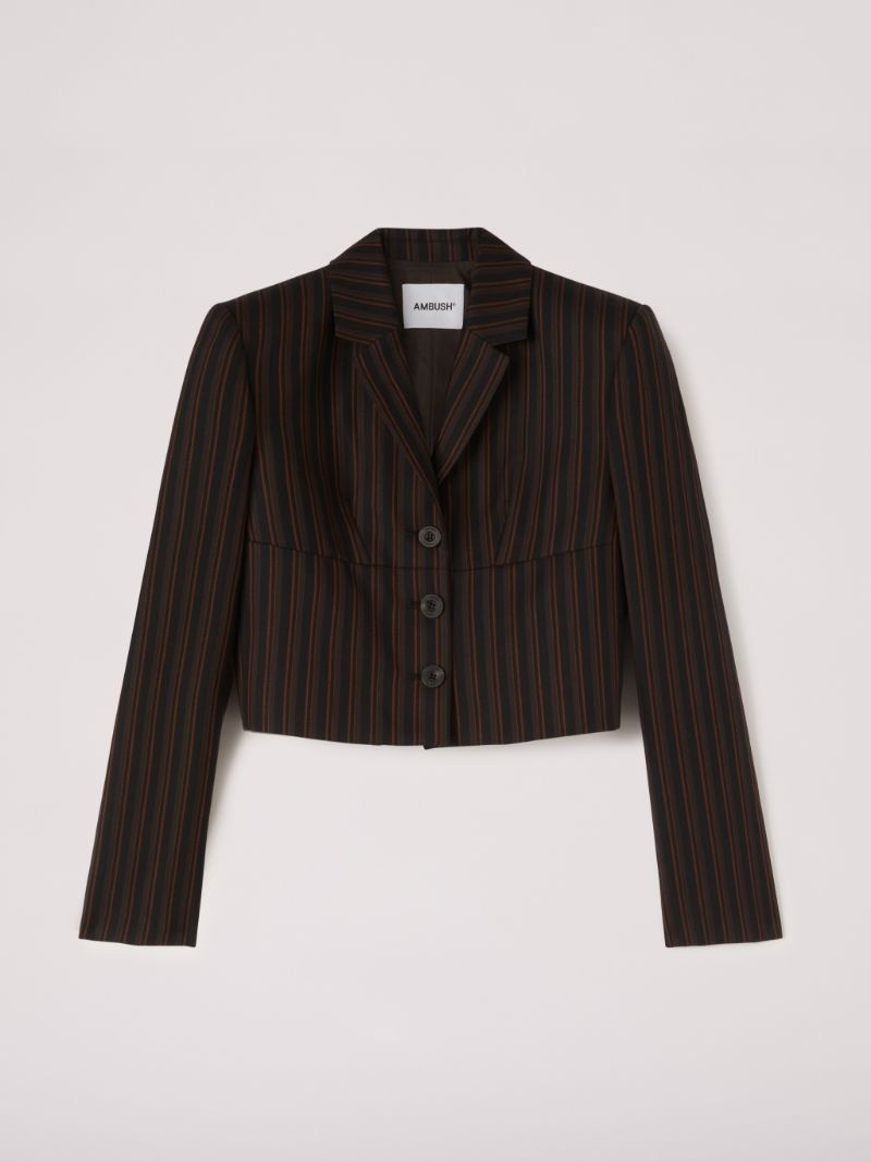REVERSE CROPPED BLAZER - 1