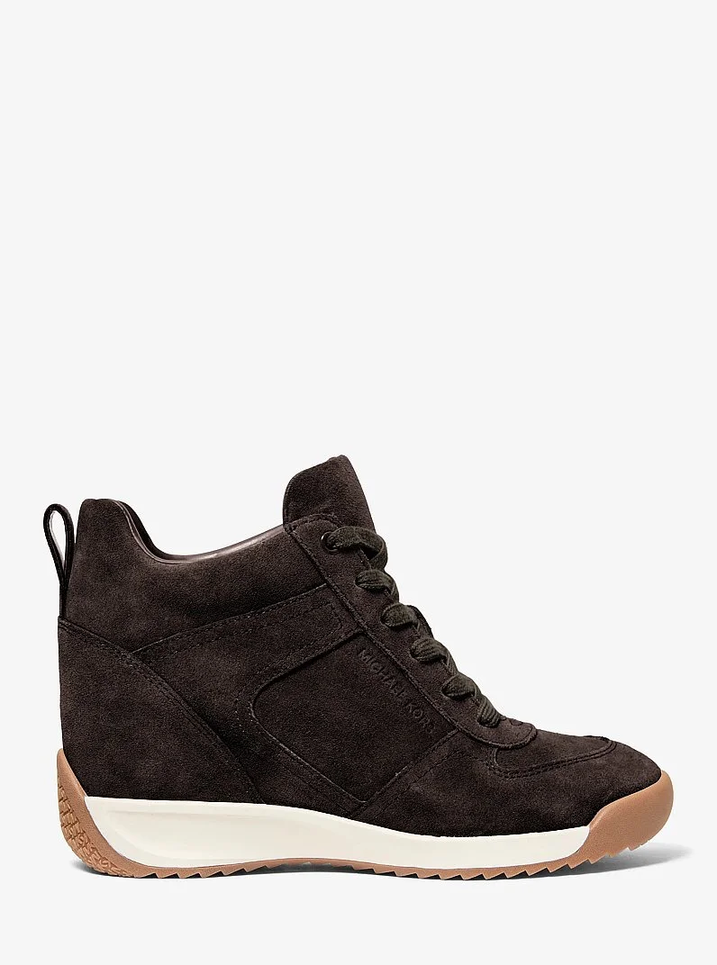 Nikko S2 Suede Wedge Trainer - 1