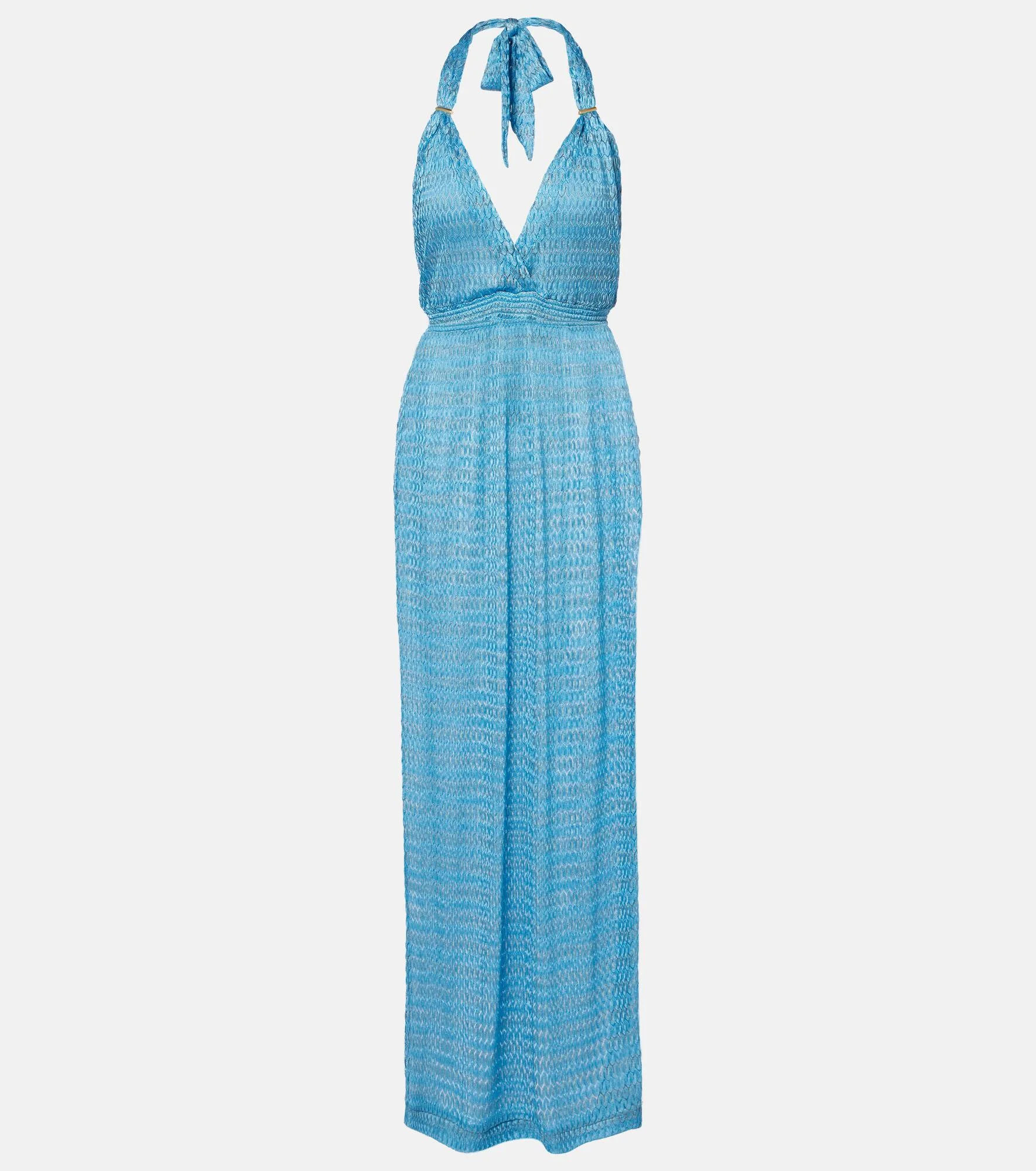Mariah lamé maxi dress - 1
