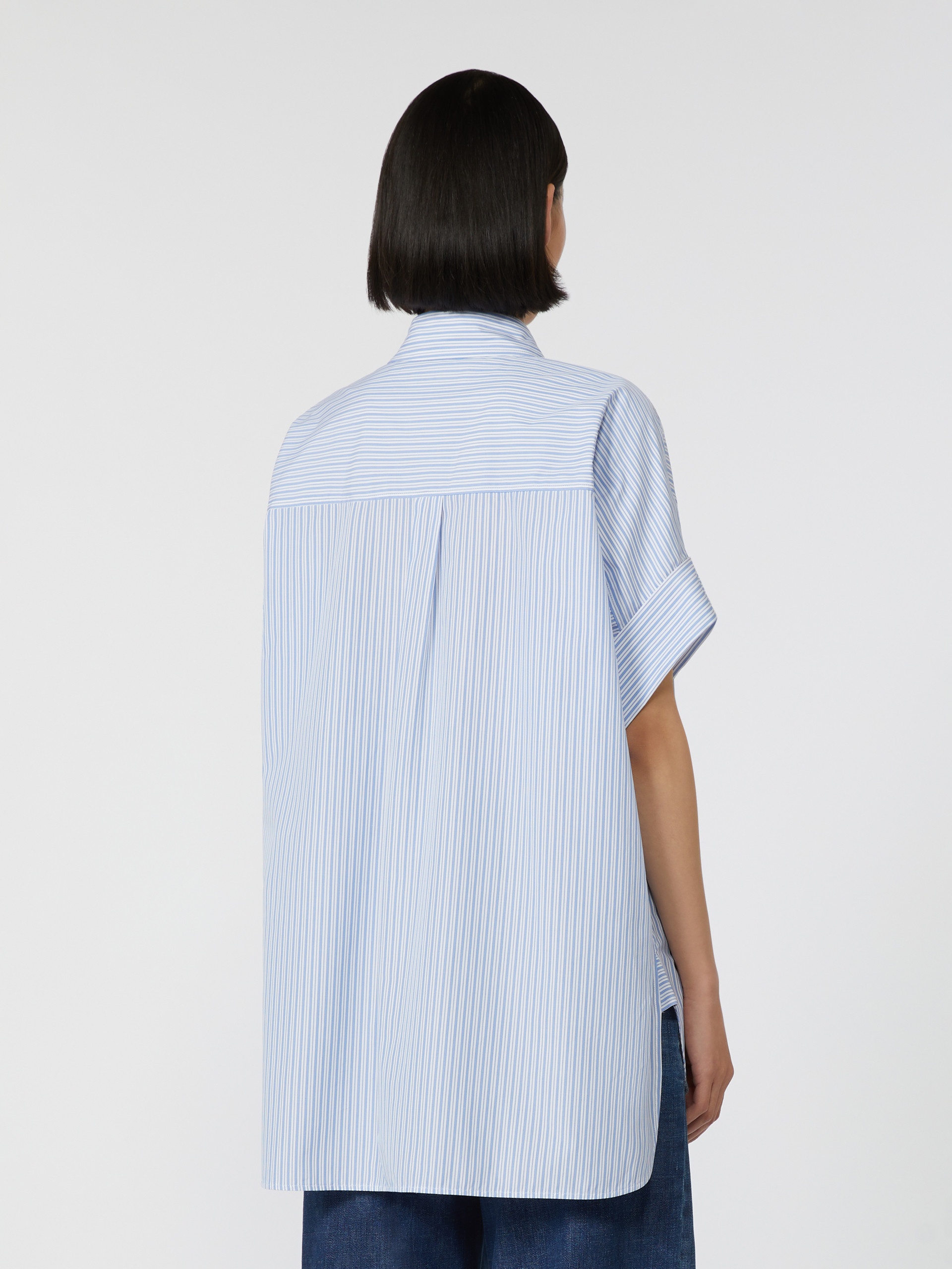 ARDEA Straight-fit cotton poplin shirt - 4