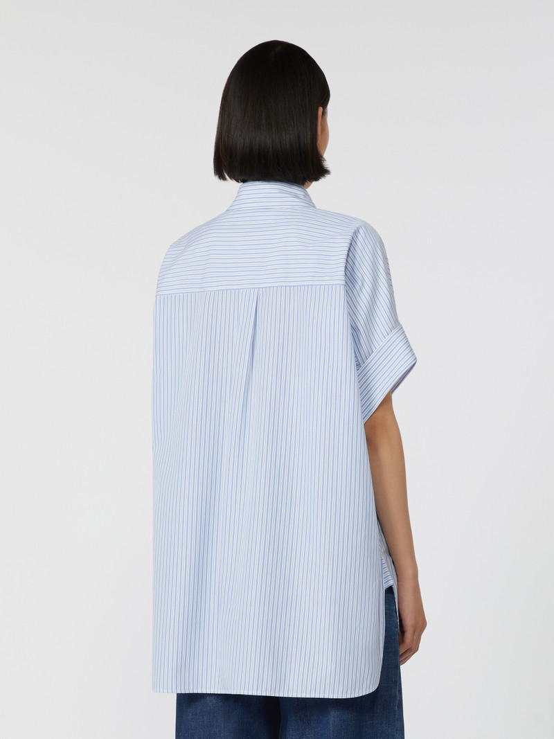 ARDEA Straight-fit cotton poplin shirt 4