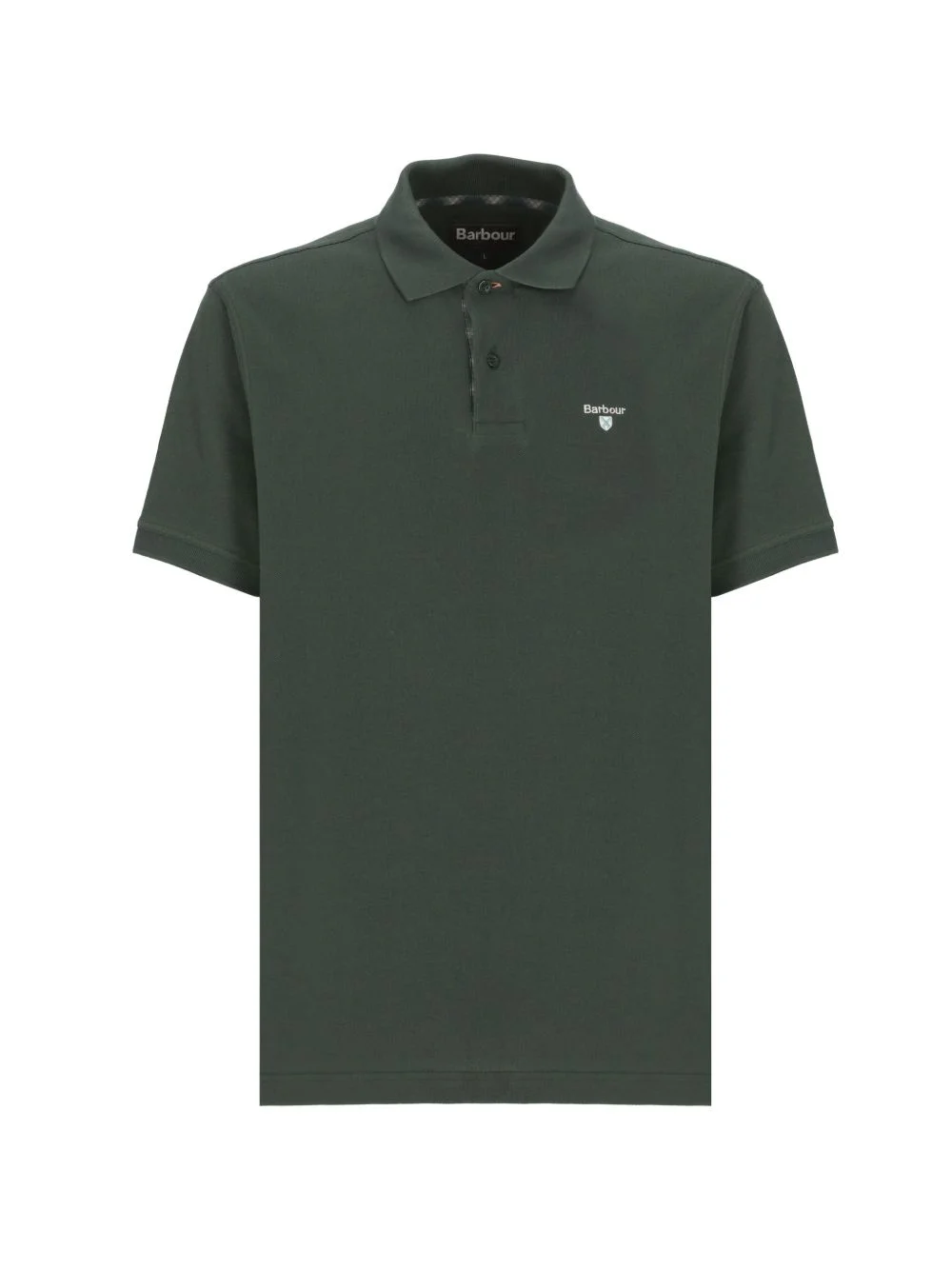 embroidered-logo polo shirt - 1