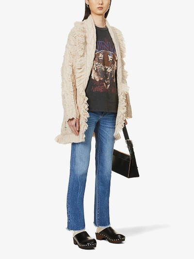 Zadig & Voltaire Ava faded mid-rise stretch-denim jeans outlook