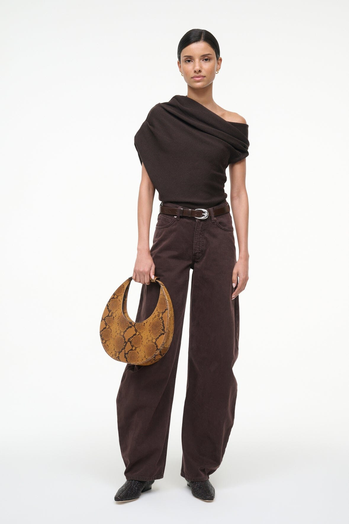 STAUD MABEL SWEATER EARTH - 5