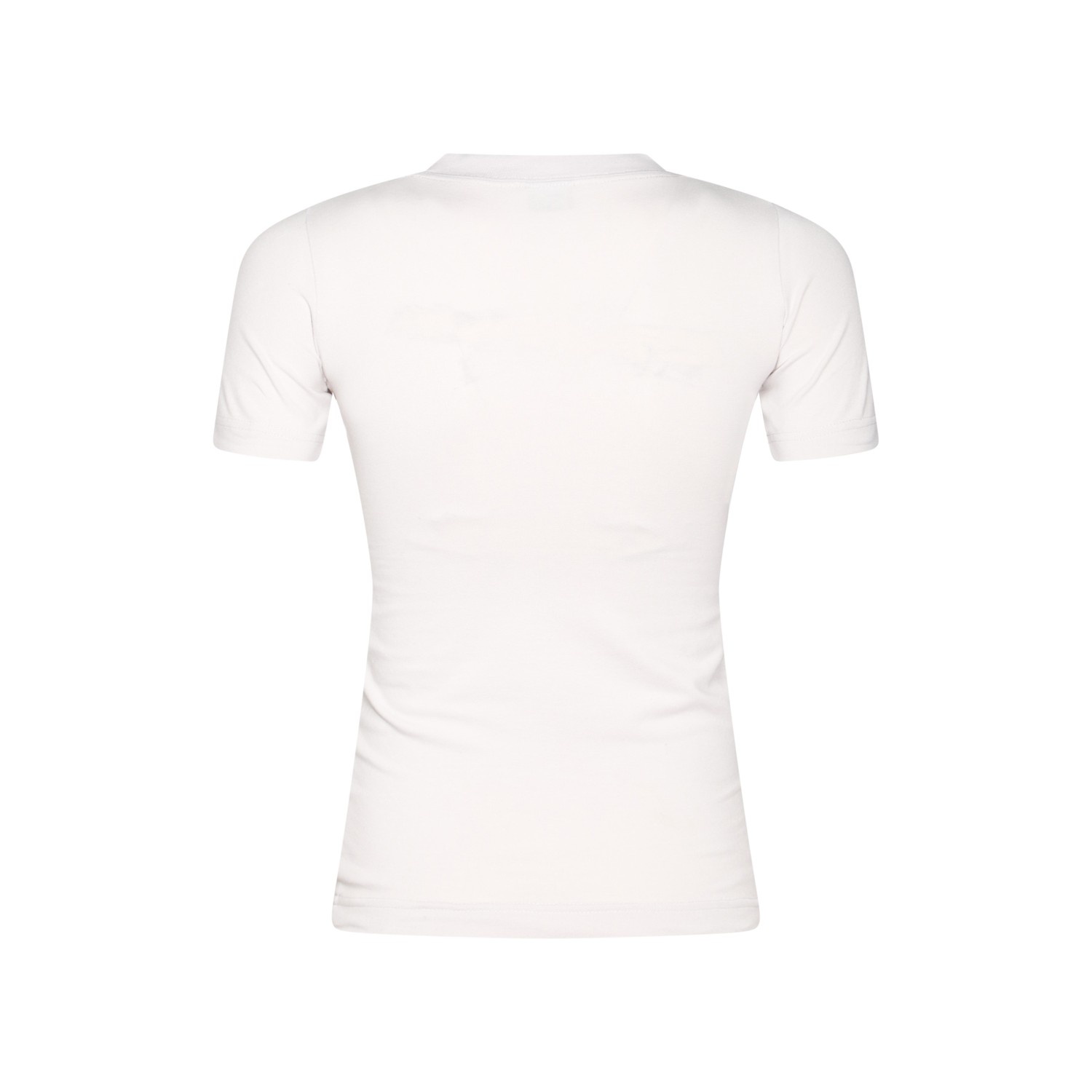 WHITE COTTON T-SHIRT - 2