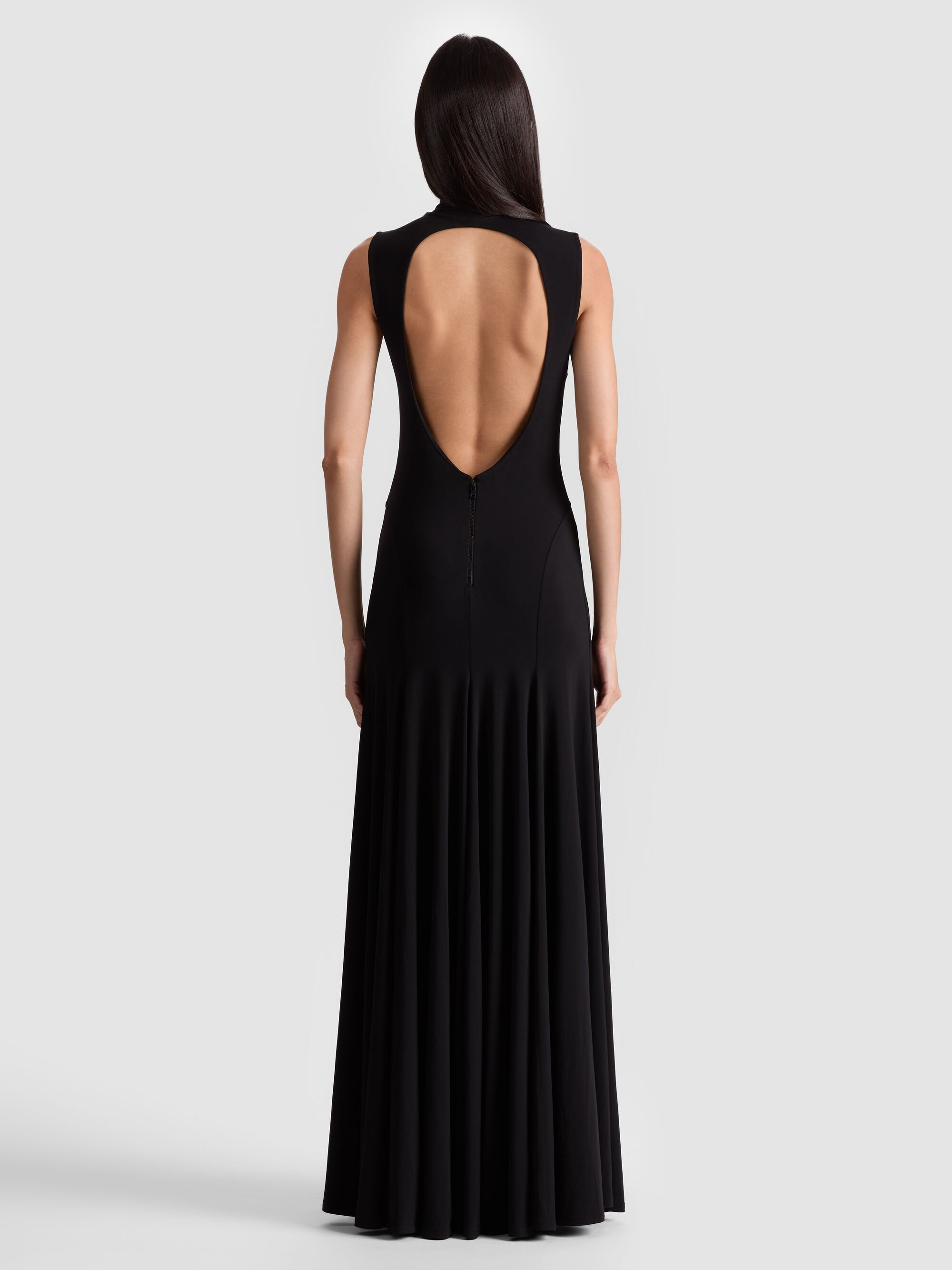AUGUSTA OPEN BACK MAXI DRESS - 4