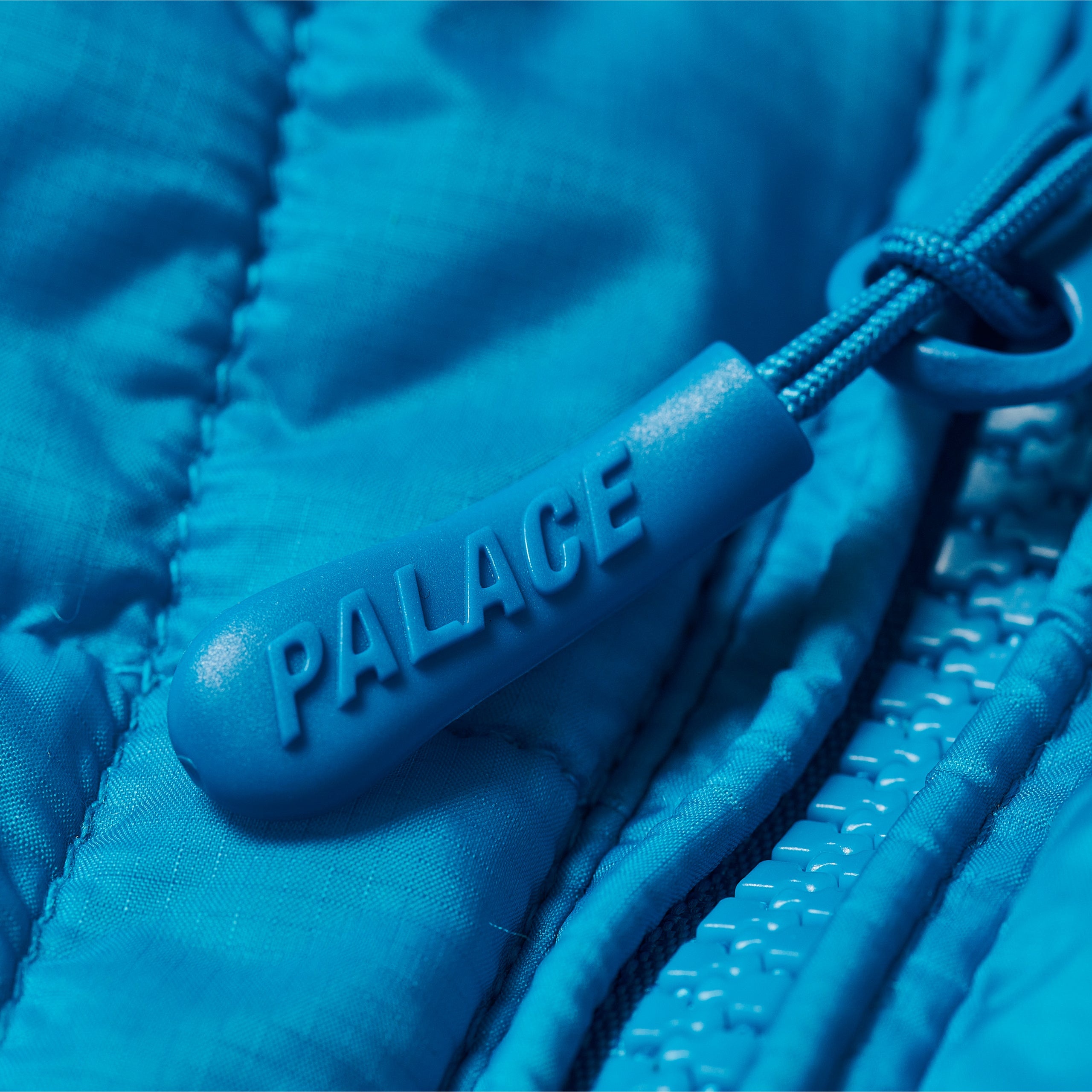 PALACE MICROLITE JACKET AQUATIC BLUE - 3vjo9vld1uwv | REVERSIBLE