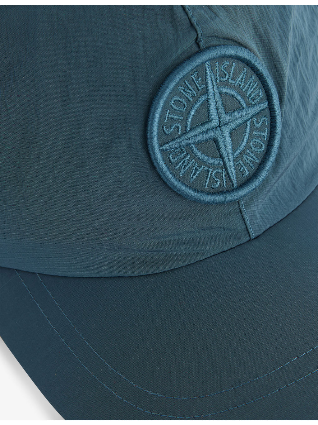 Compass Embroidered-Patch Shell Baseball Cap - 2