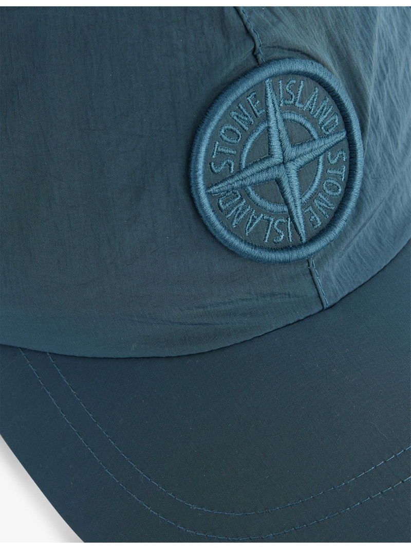 Stone Island Compass Embroidered-Patch Shell Baseball Cap outlook