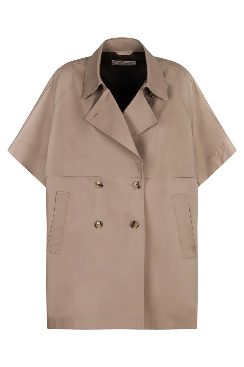 Herno Short Trench Coat - 1