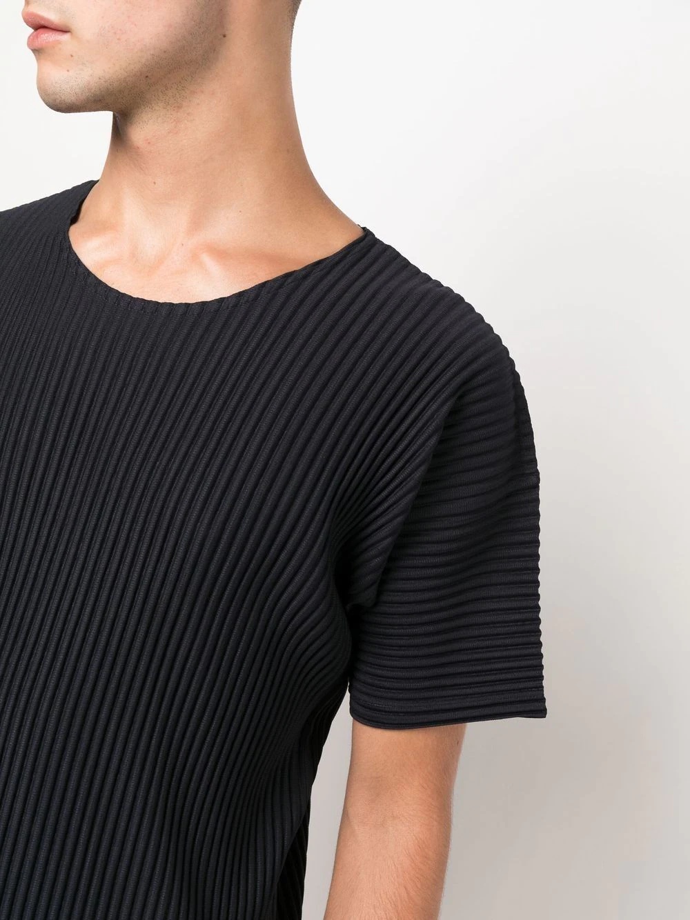 ribbed short-sleeve T-shirt - 5