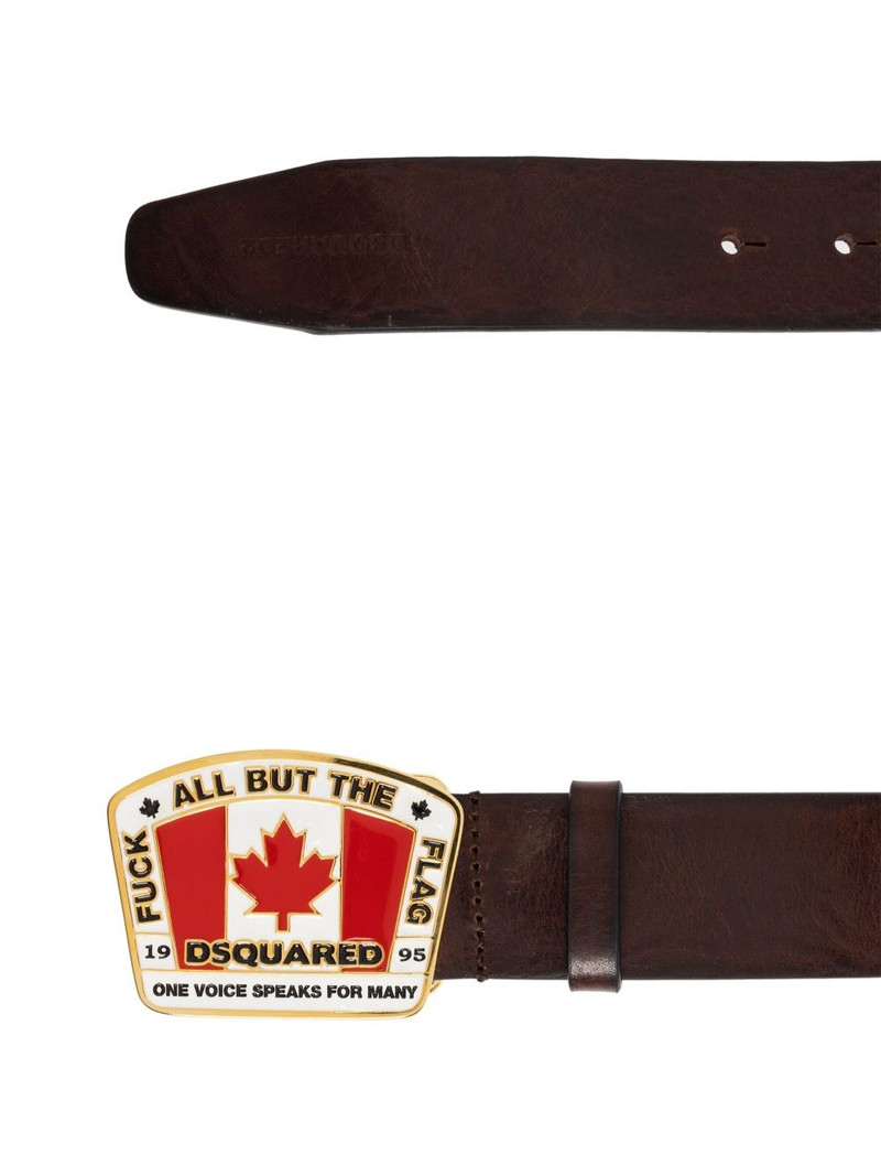 DSQUARED2 leather belt outlook