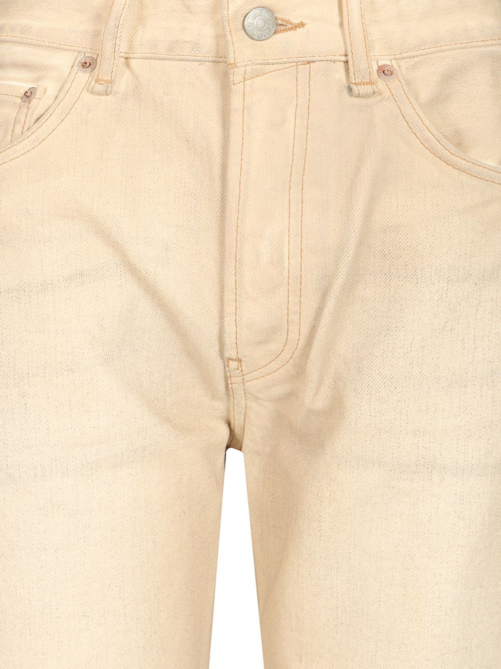 Acne Studios 2021f Traffic Sand Trousers Beige - 4