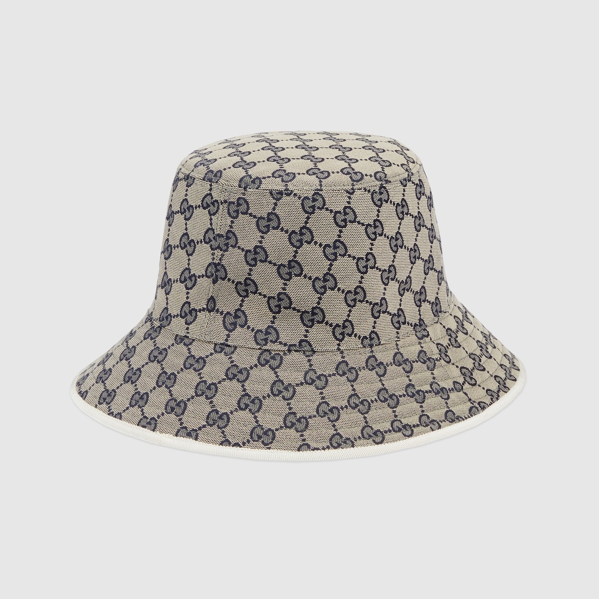 GG canvas and stirrup print reversible hat - 5