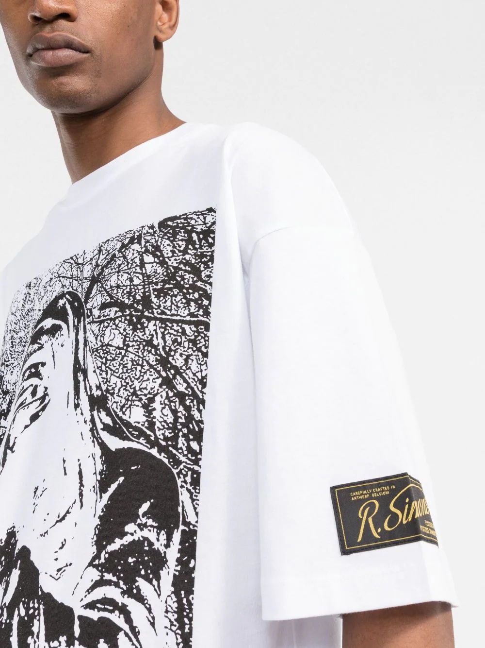 Solemn X oversized graphic-print T-shirt - 5