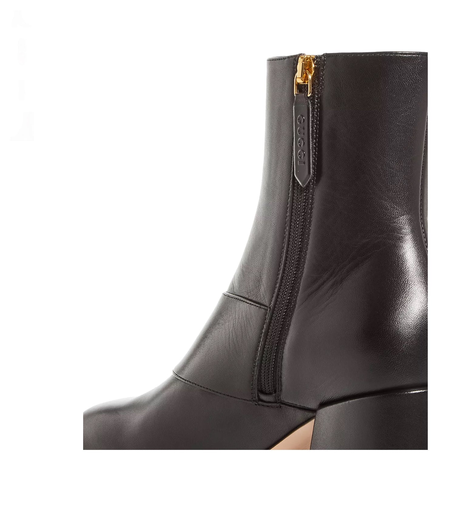 Gucci Blondie Leather Ankle Boots - 3