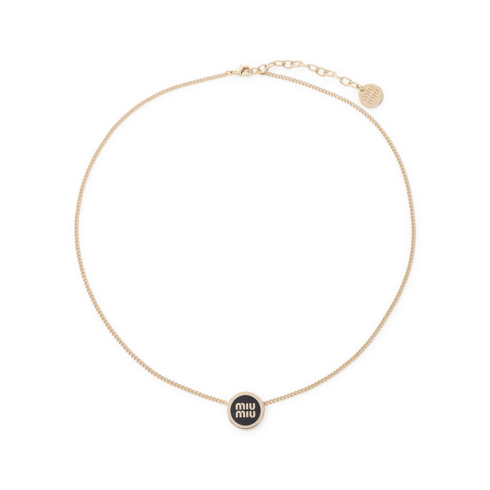 Miu Miu Brass Necklace Women - 1