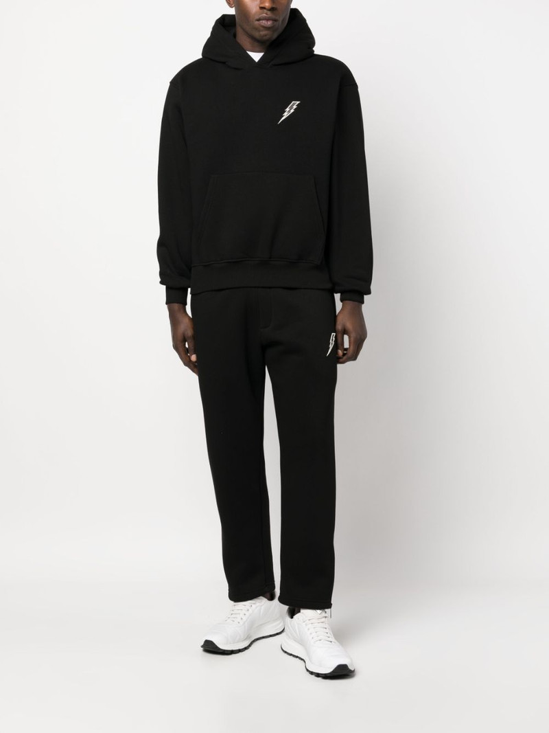 Neil Barrett embroidered-logo jogging trousers outlook