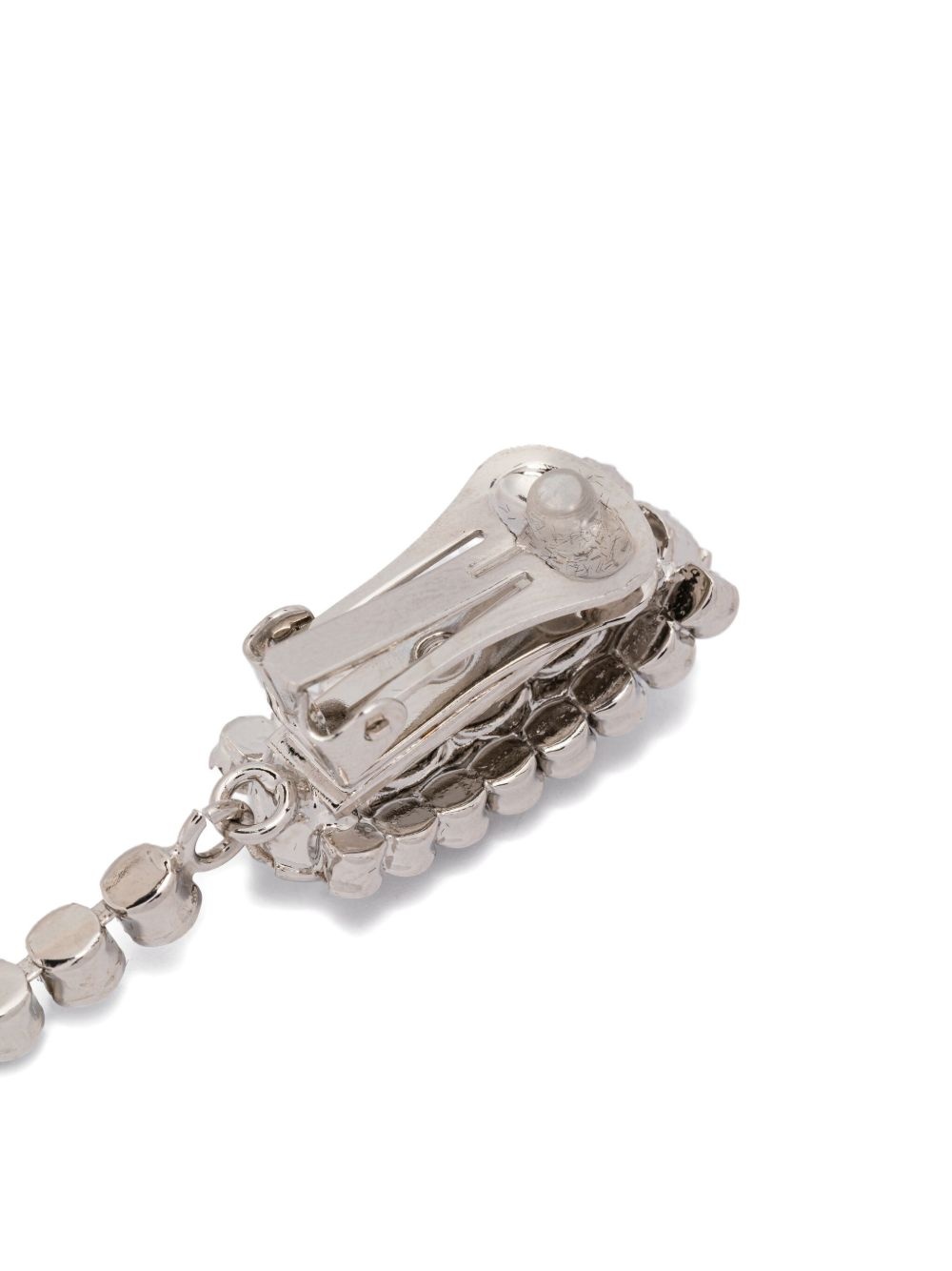 crystal-embellished drop earring - 3