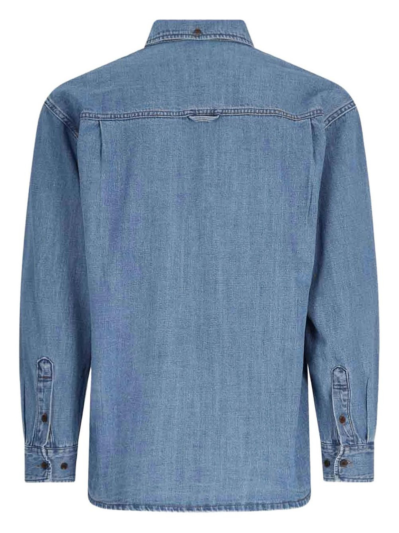 Dunst double-pocket denim shirt outlook