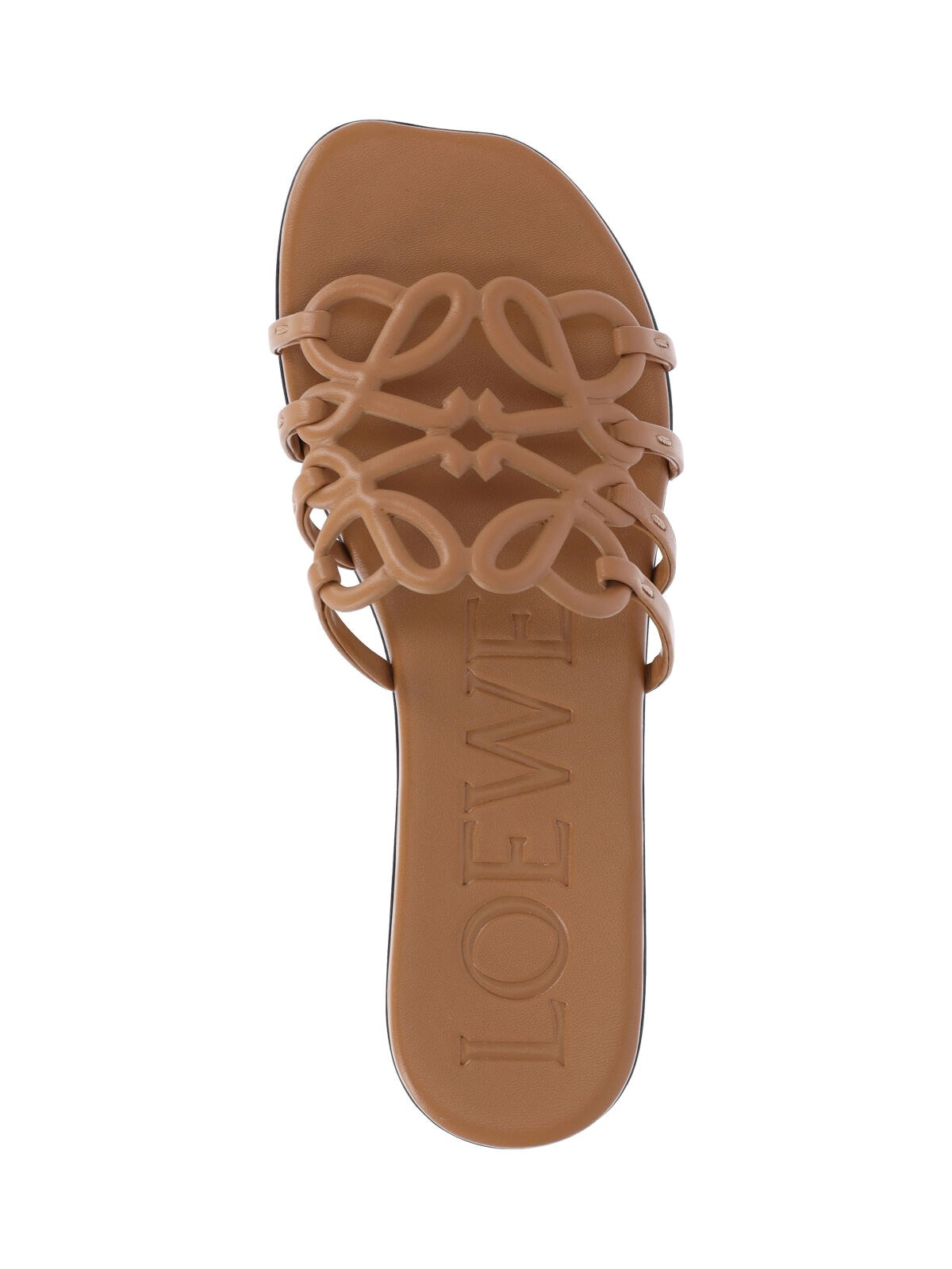 "ANAGRAM PETAL" SLIDE SANDALS - 5