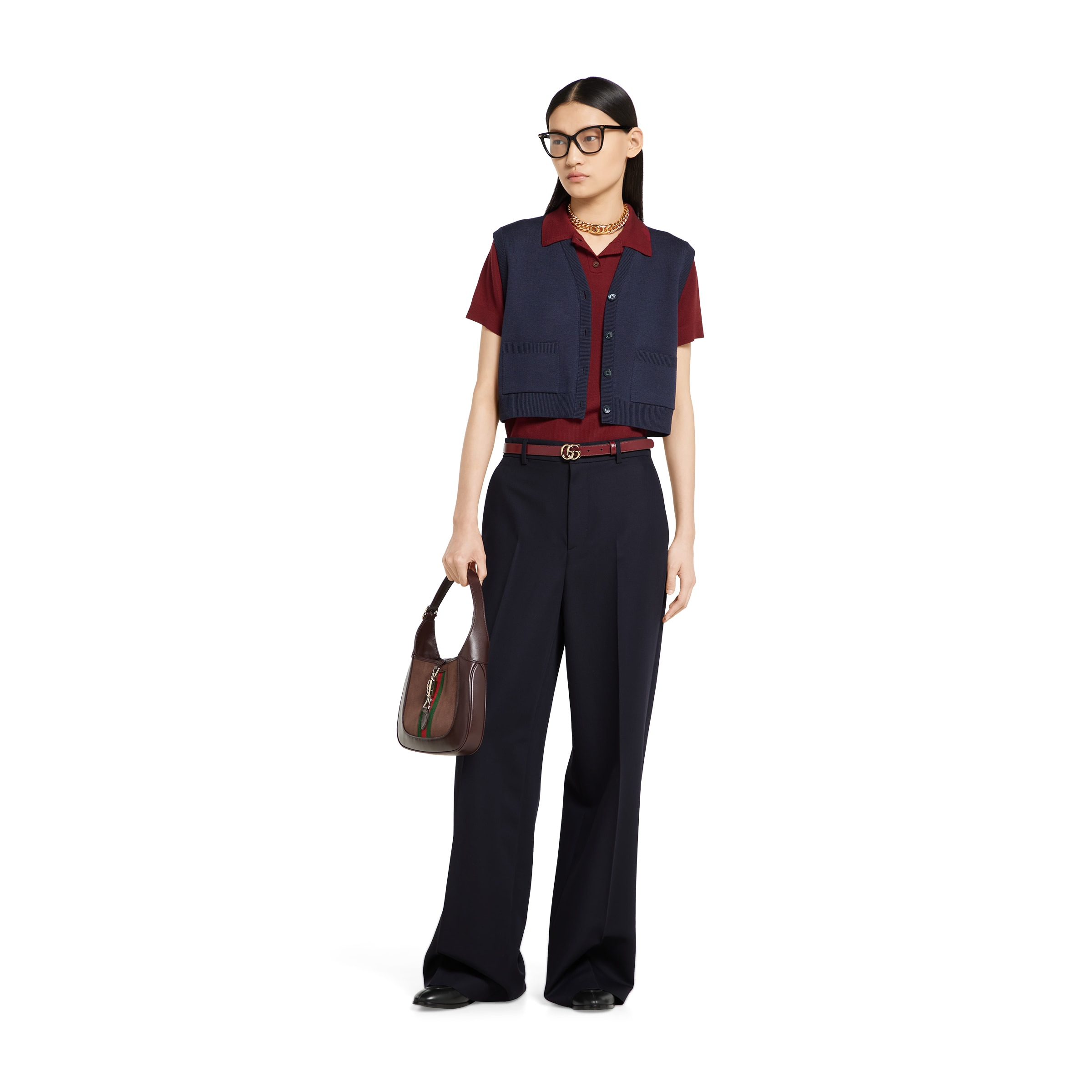 Wool pants with logo - 2