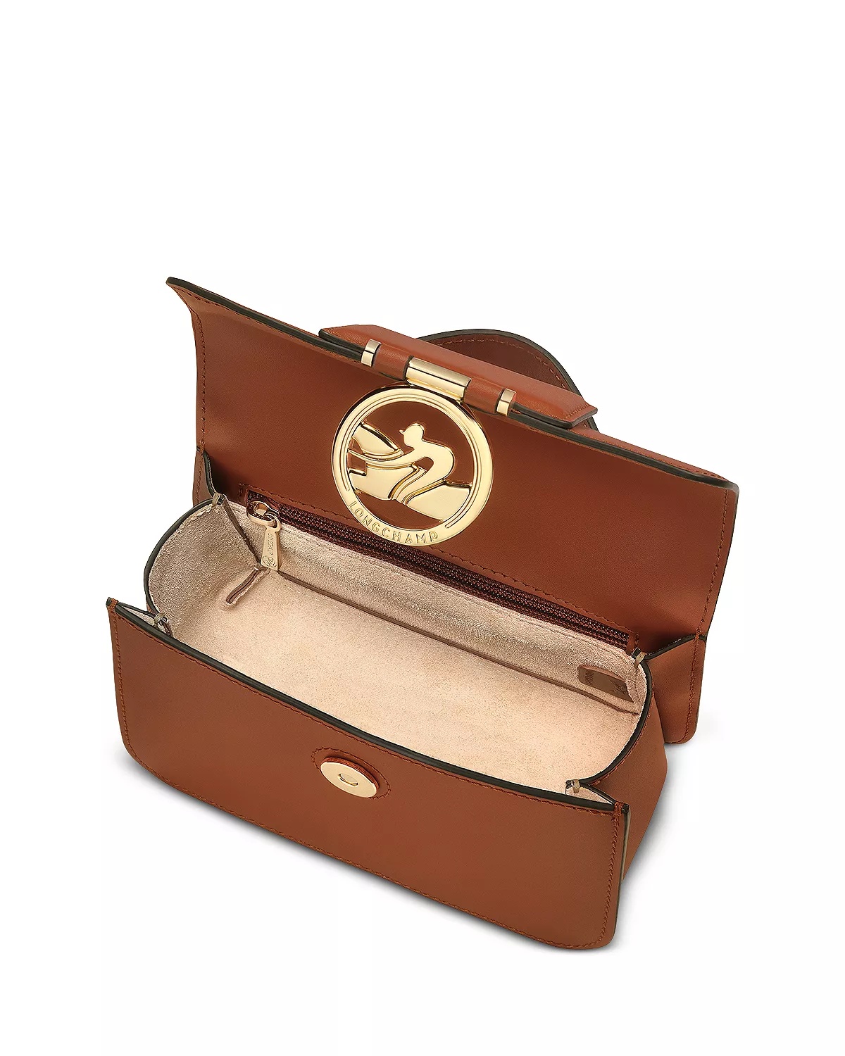Box-Trot Extra Small Leather Crossbody Bag - 5