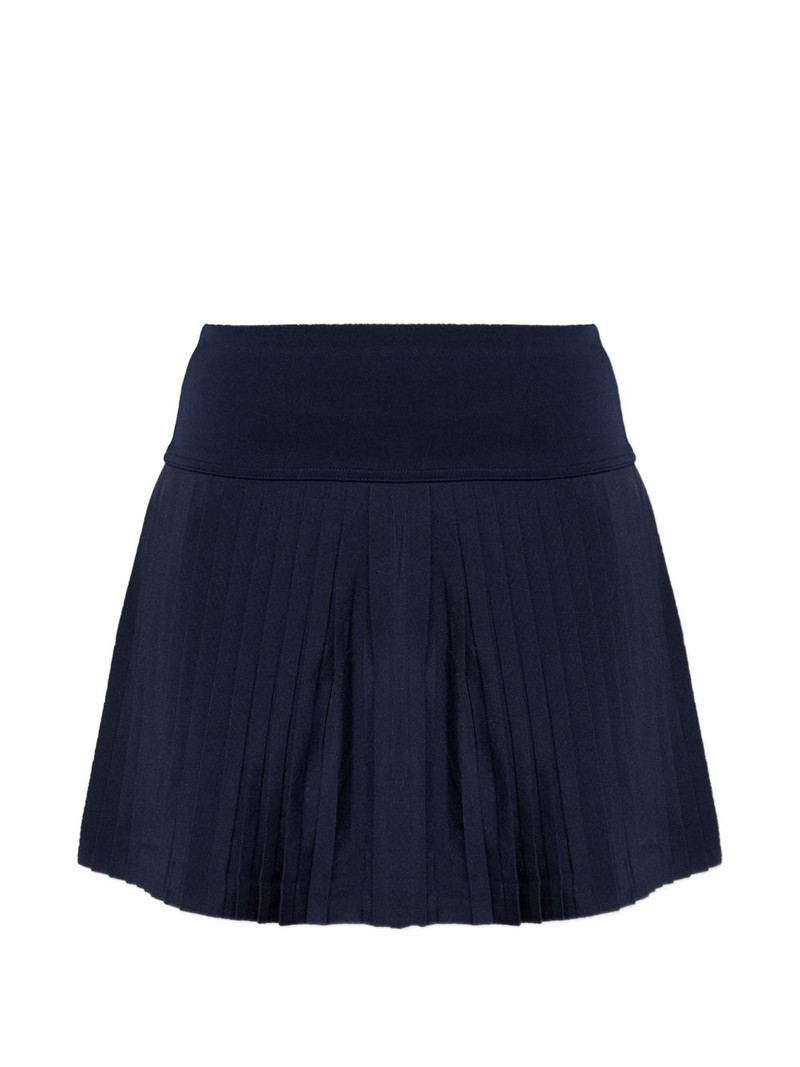 pleated mini skirt 1