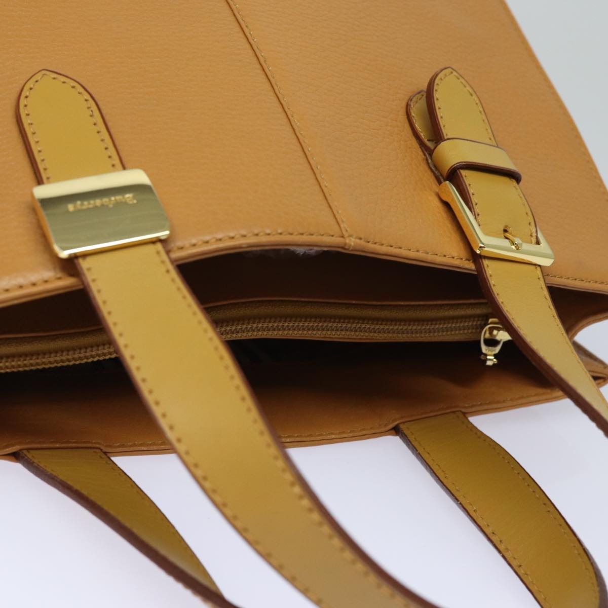 Burberry Nova Check Hand Bag Leather Beige - 6